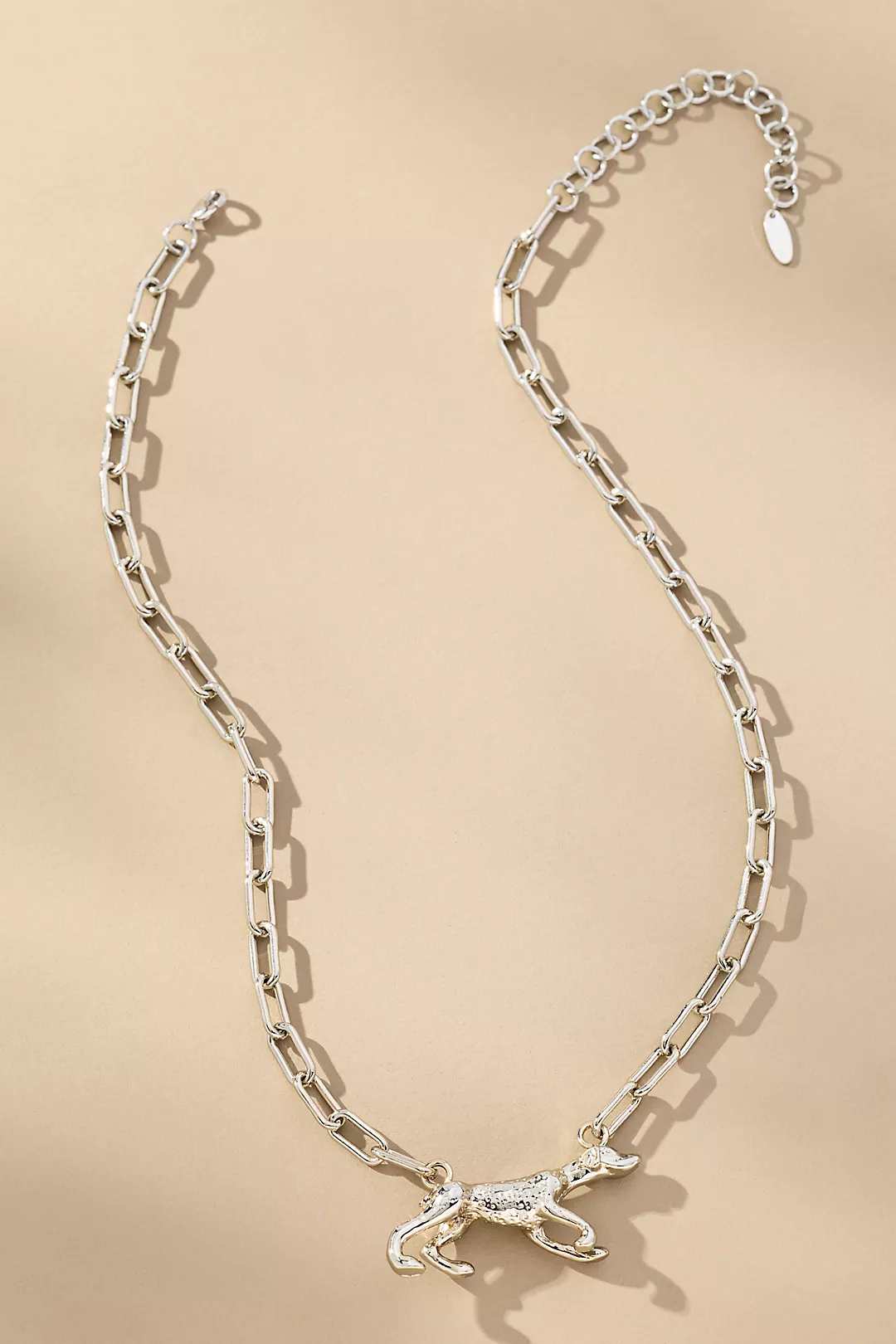 Pup Pendant Chain Necklace