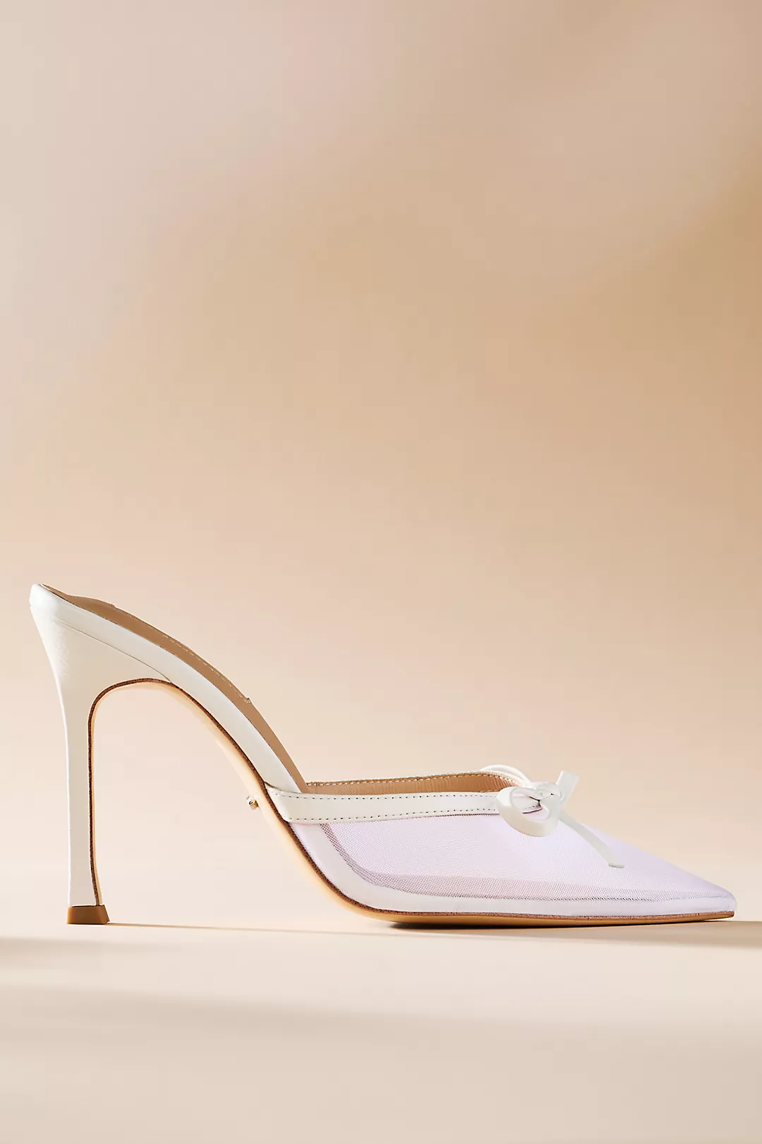 Tony Bianco Aroma Mesh Pointed-Toe Heeled Mules