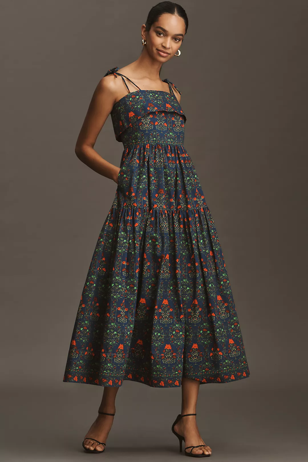 Hunter Bell Dolly A-Line Midi Dress