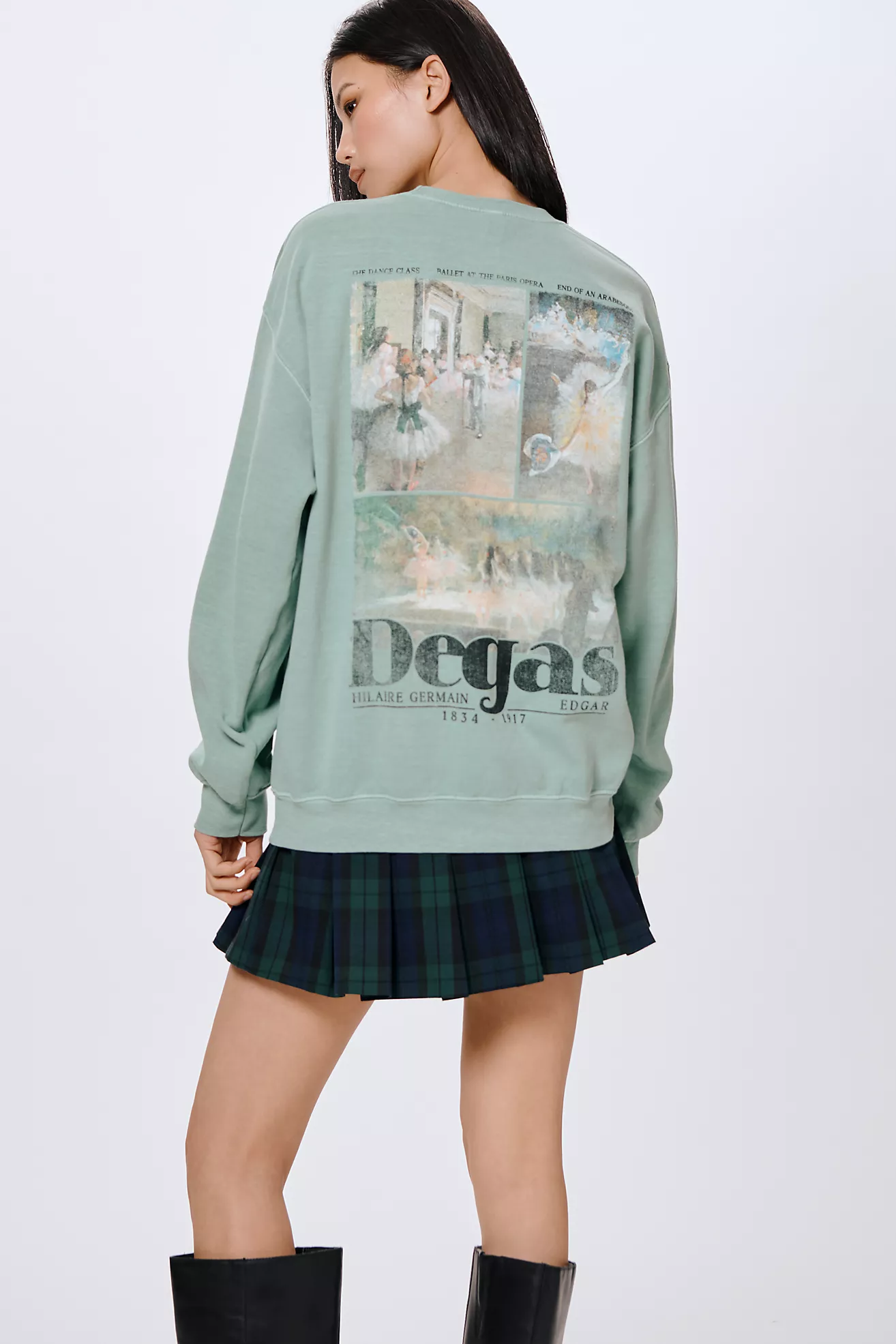 By Anthropologie Degas Graphic Sweatshirt