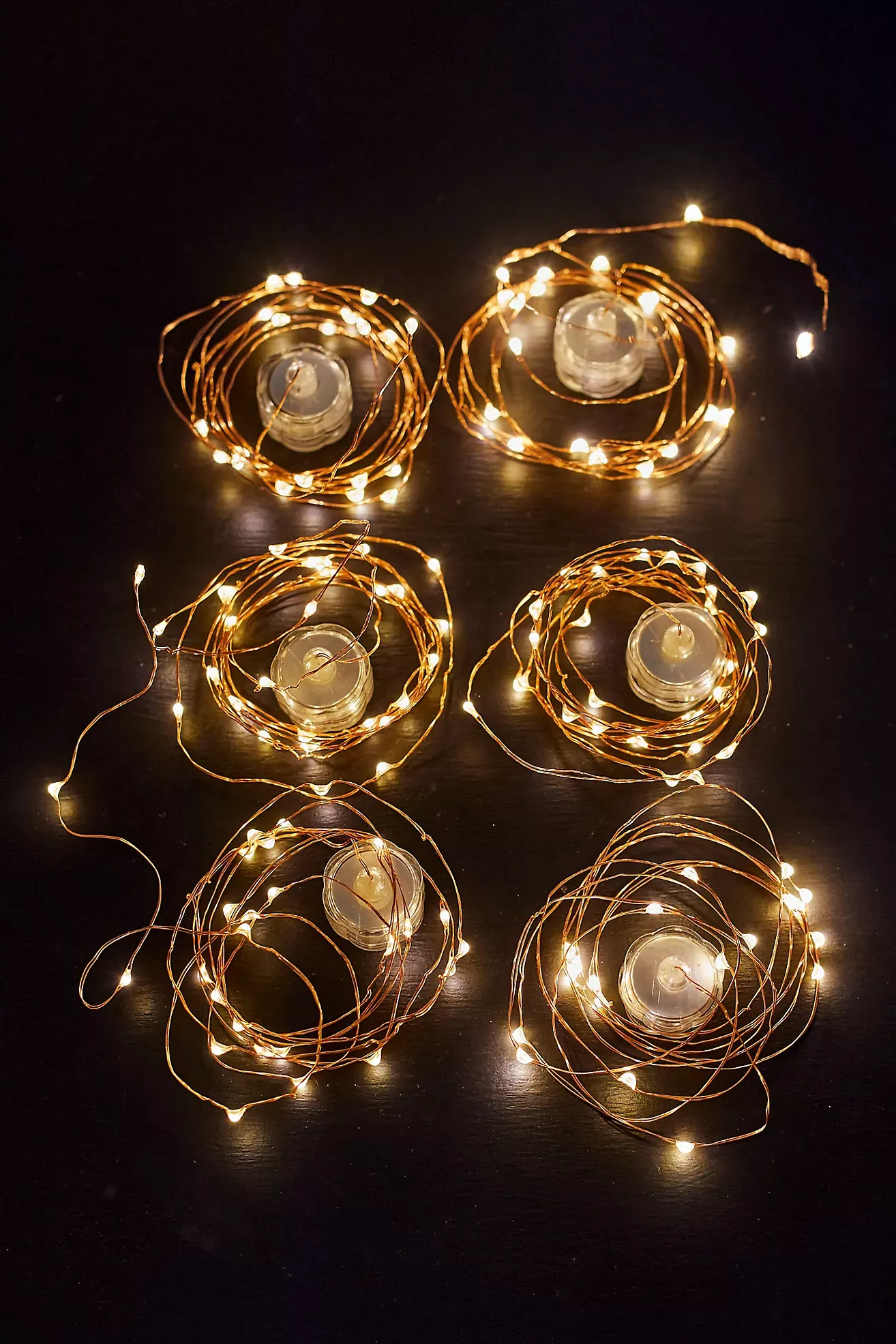 Stargazer Waterproof LED Light Strand Party Pack, Set of 6