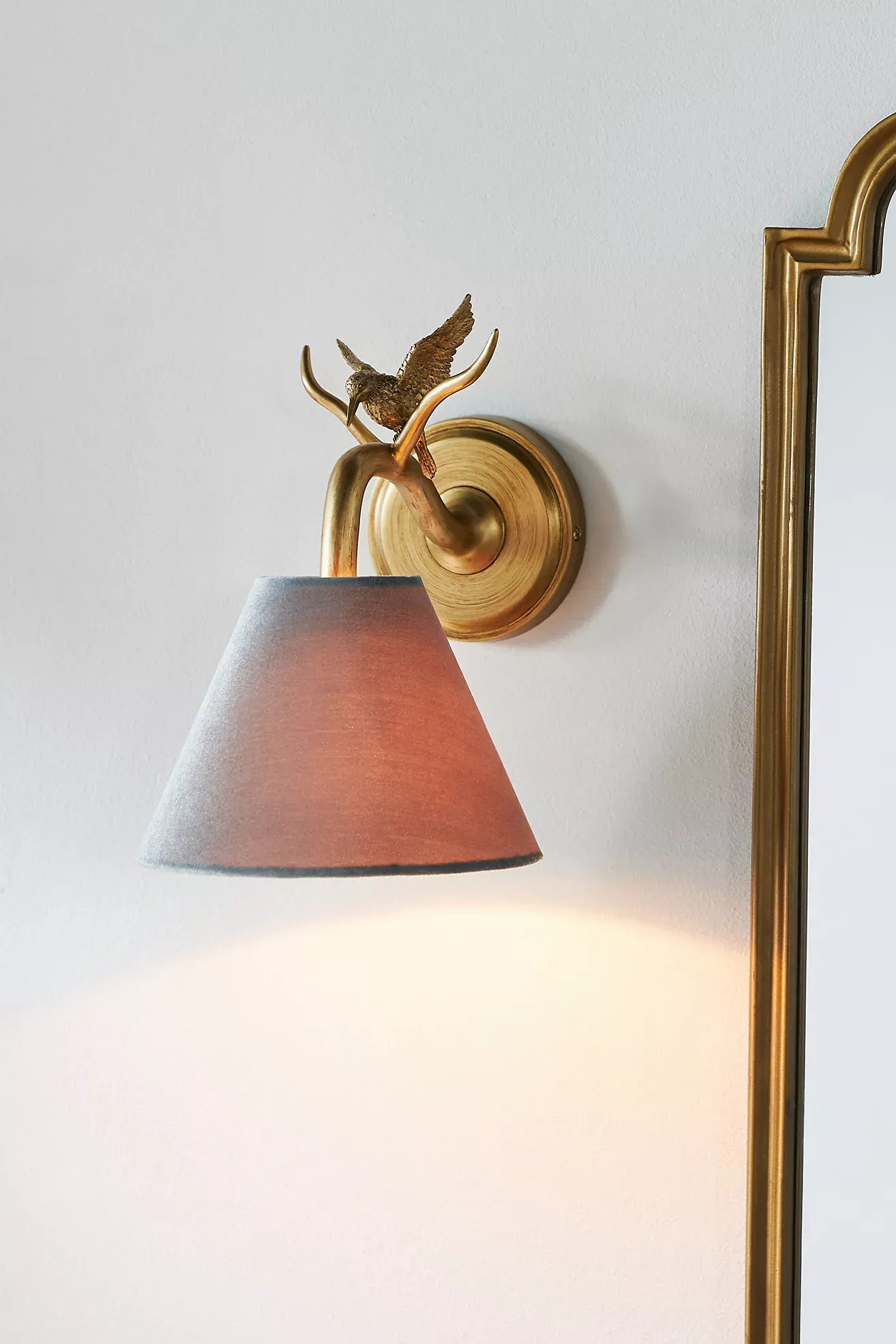 The Icon Sconce Wall Light: Hummingbird Edition