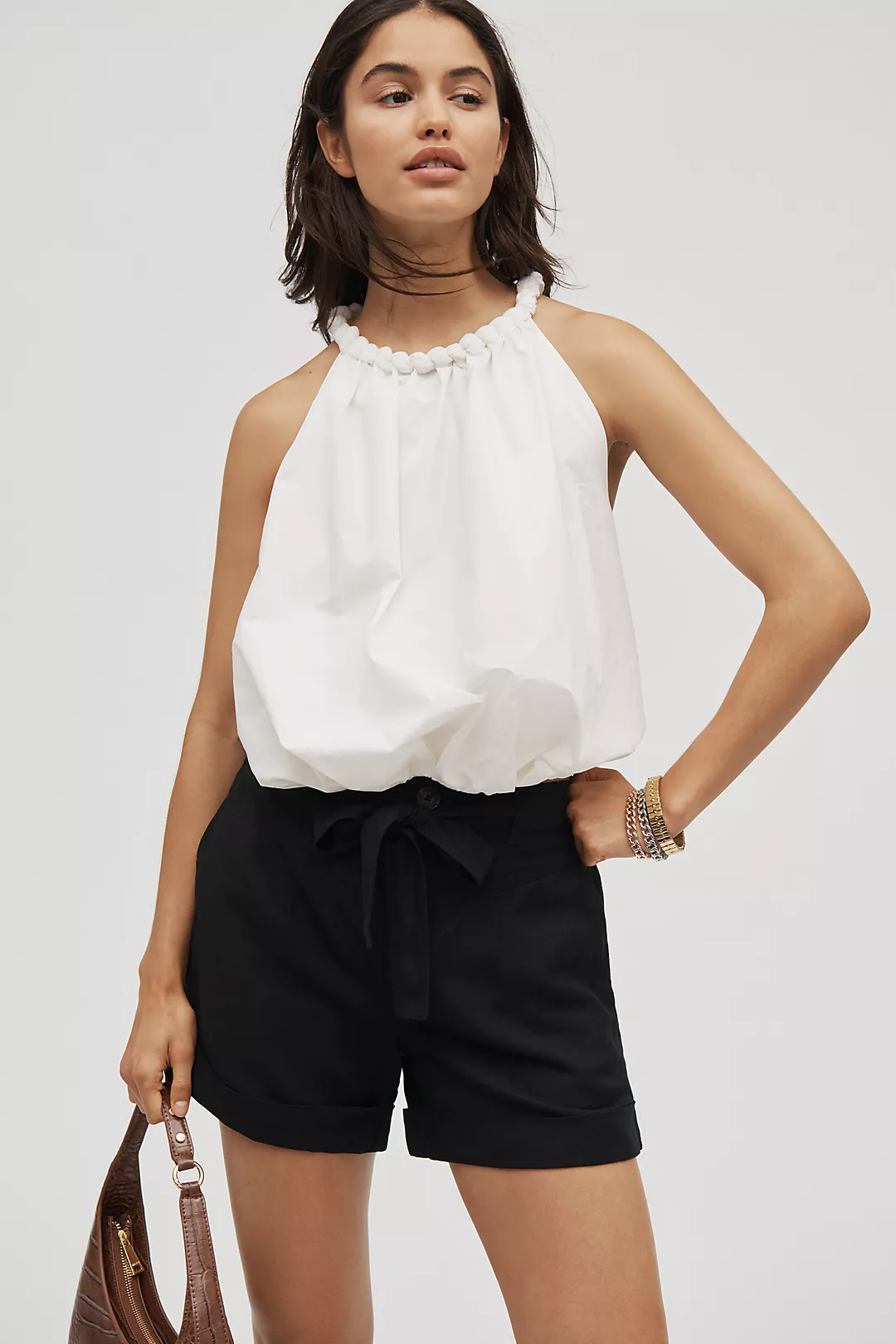 Sanctuary Daylight Linen Blend Shorts