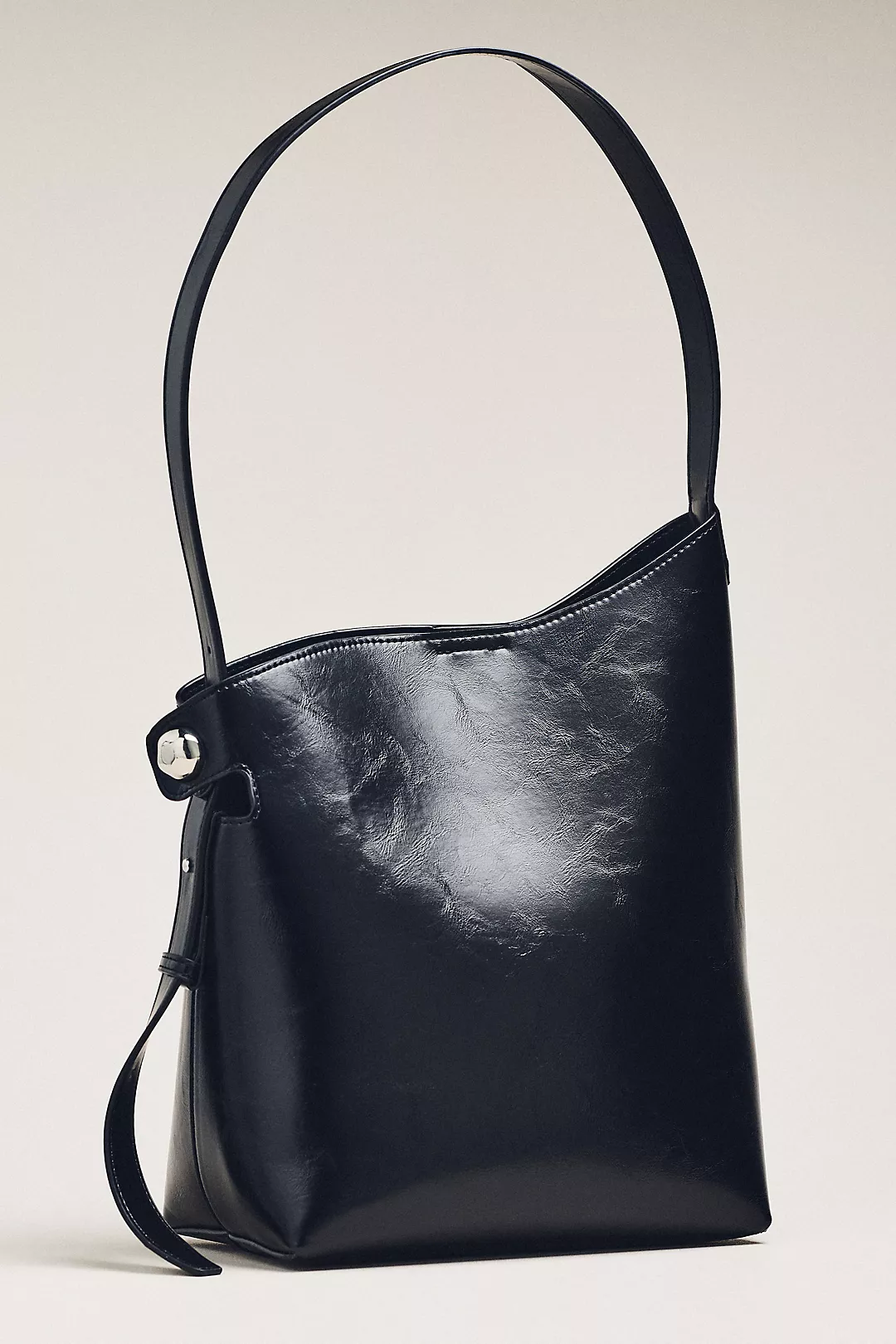 Structured Angular Shoulder Bag