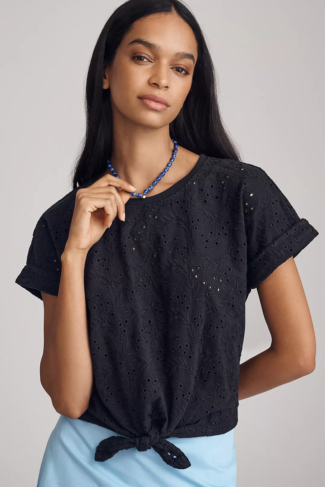 Sanctuary All Day Eyelet Tee