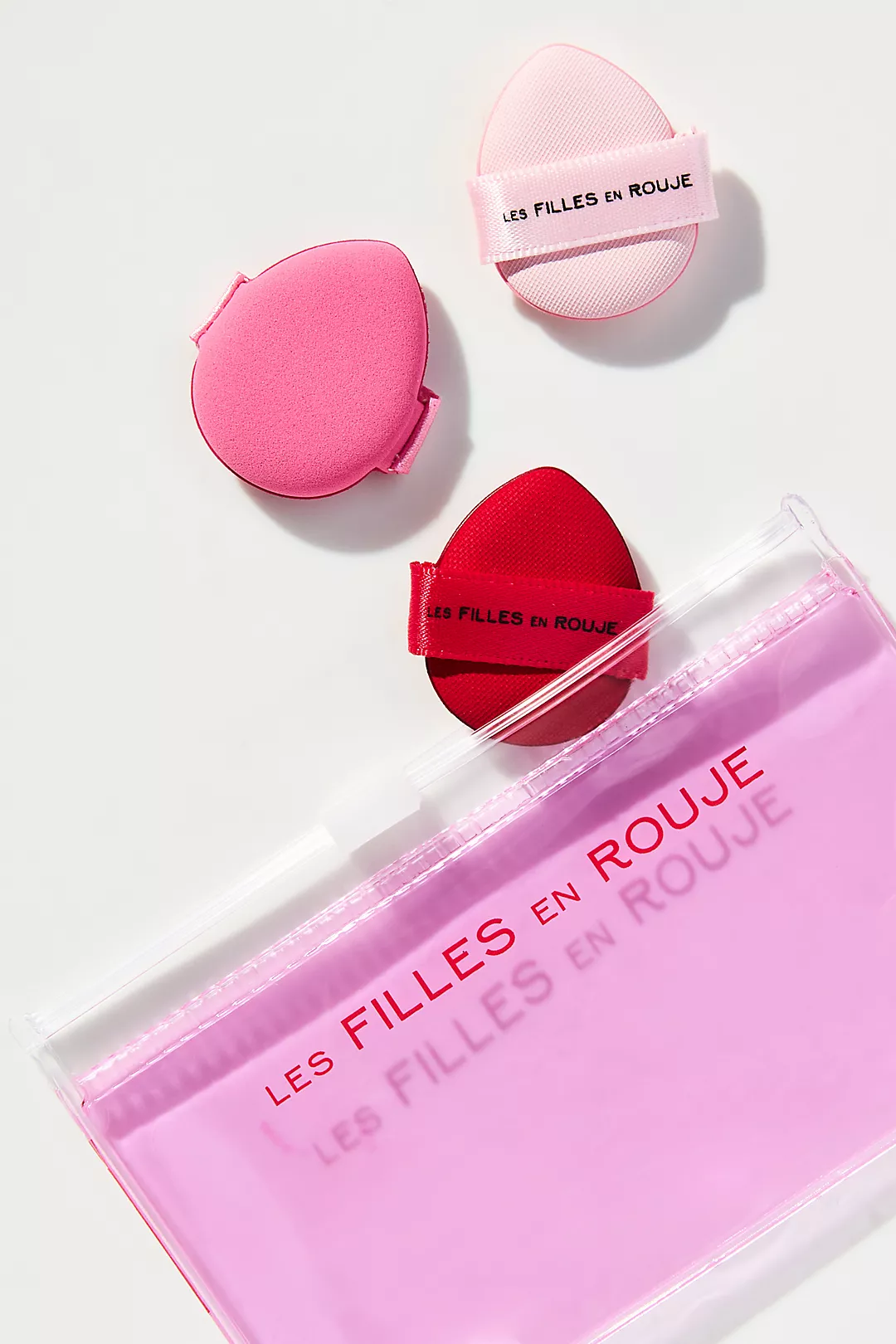 Les Filles en Rouje Le Trio On-The-Go Mini Makeup Sponge Set