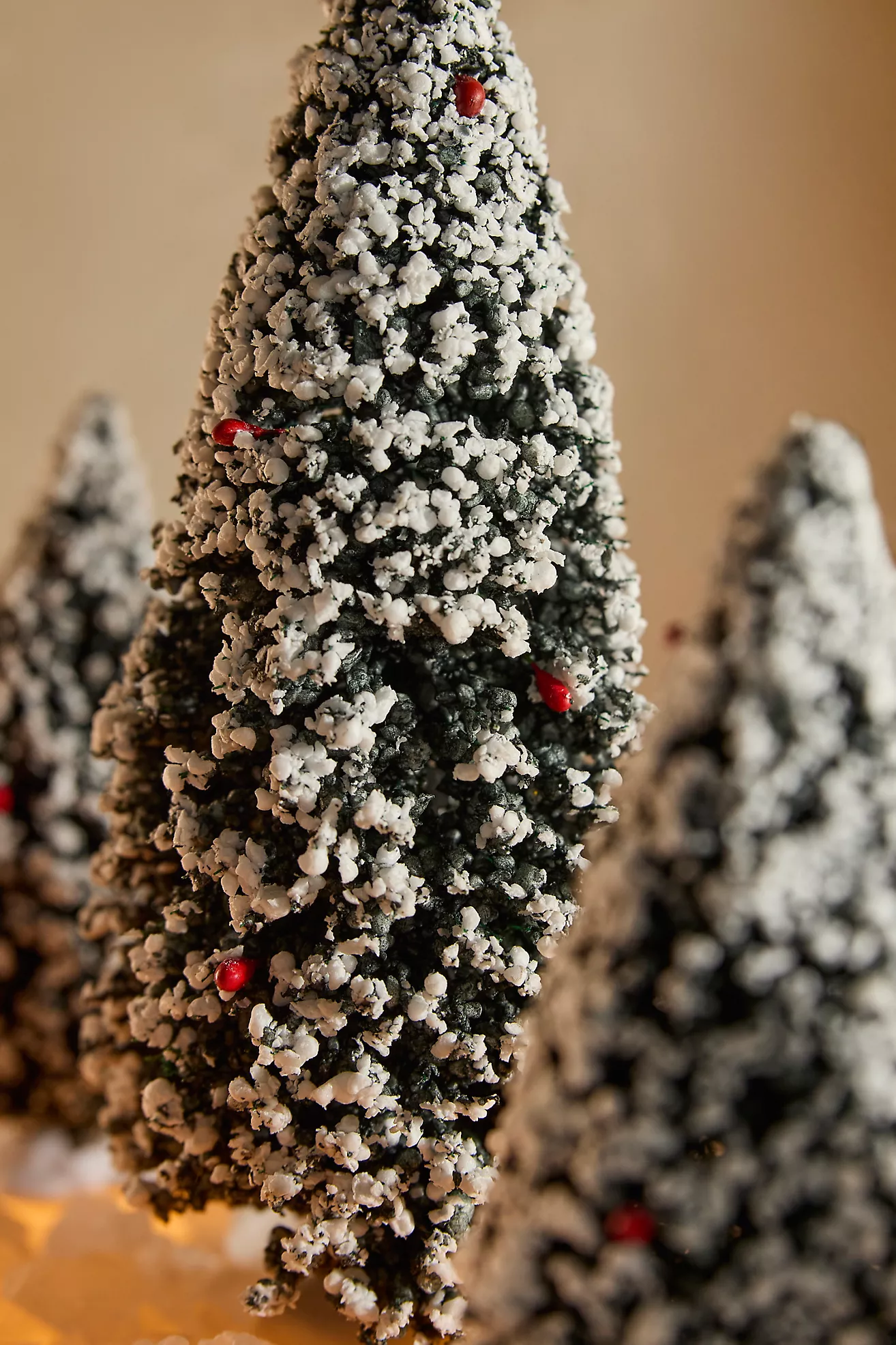 Miniature Brush Tree Forest, Set of 9