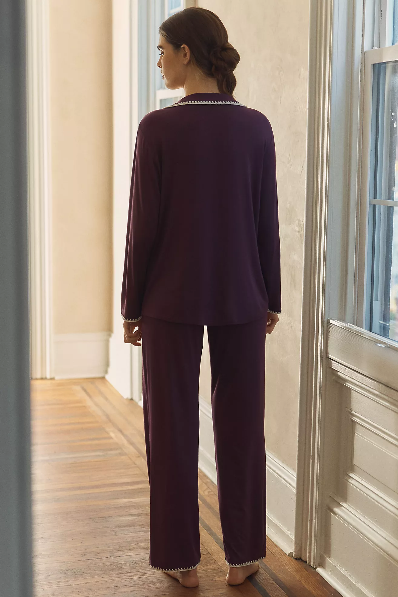 Eberjey Frida Long-Sleeve Pajama Set