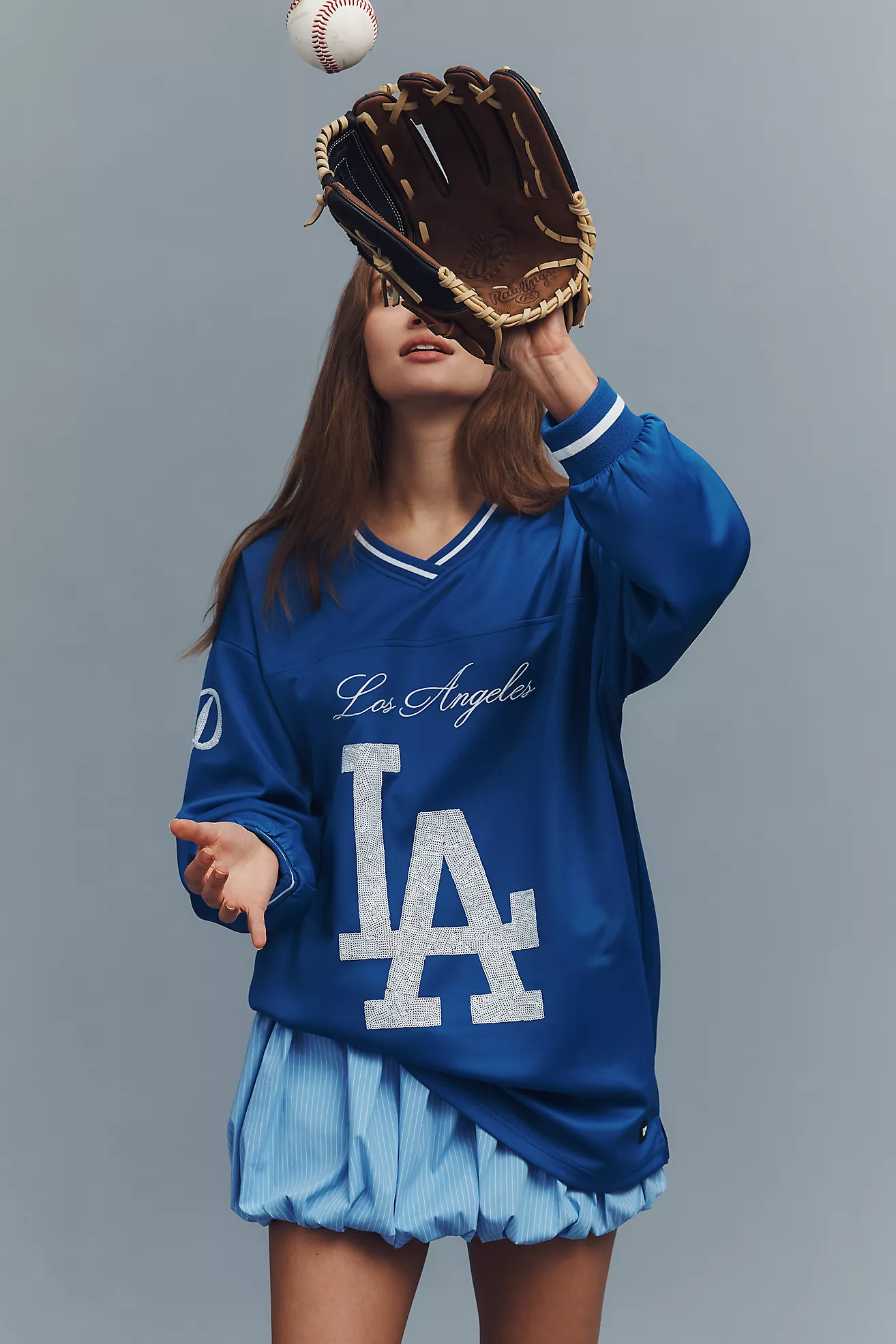 The Wild Collective x Anthropologie MLB Long-Sleeve Top