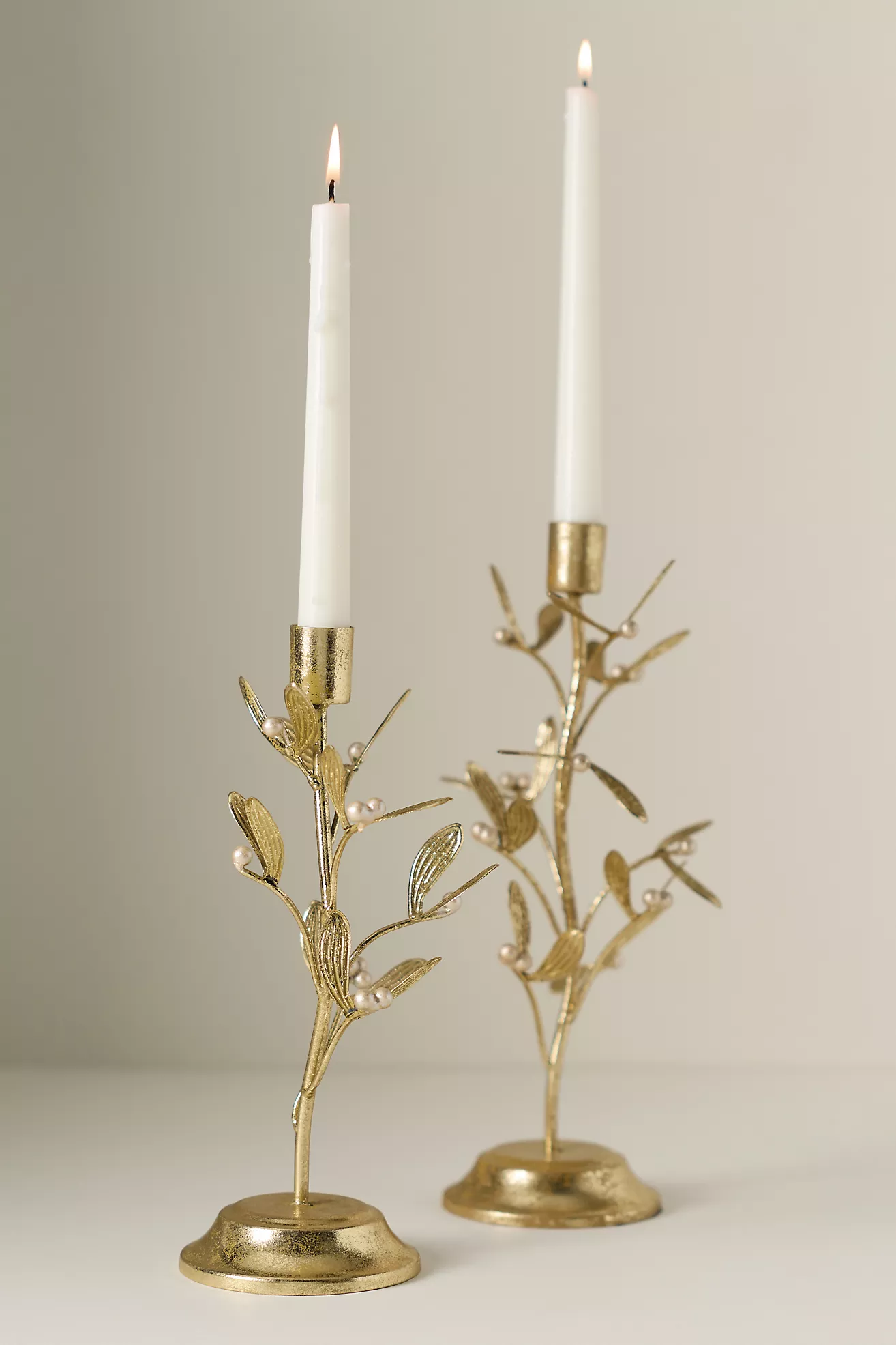 Mistletoe Candle Holder