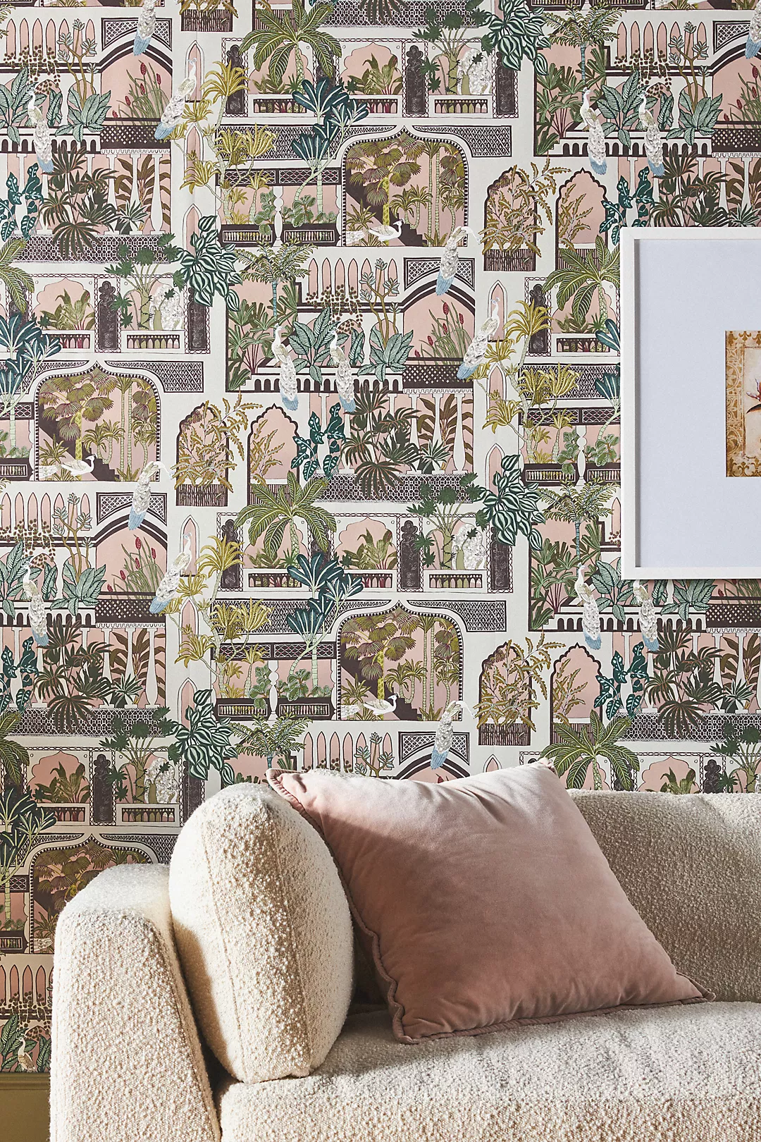 Peacock Arches Peacock Wallpaper