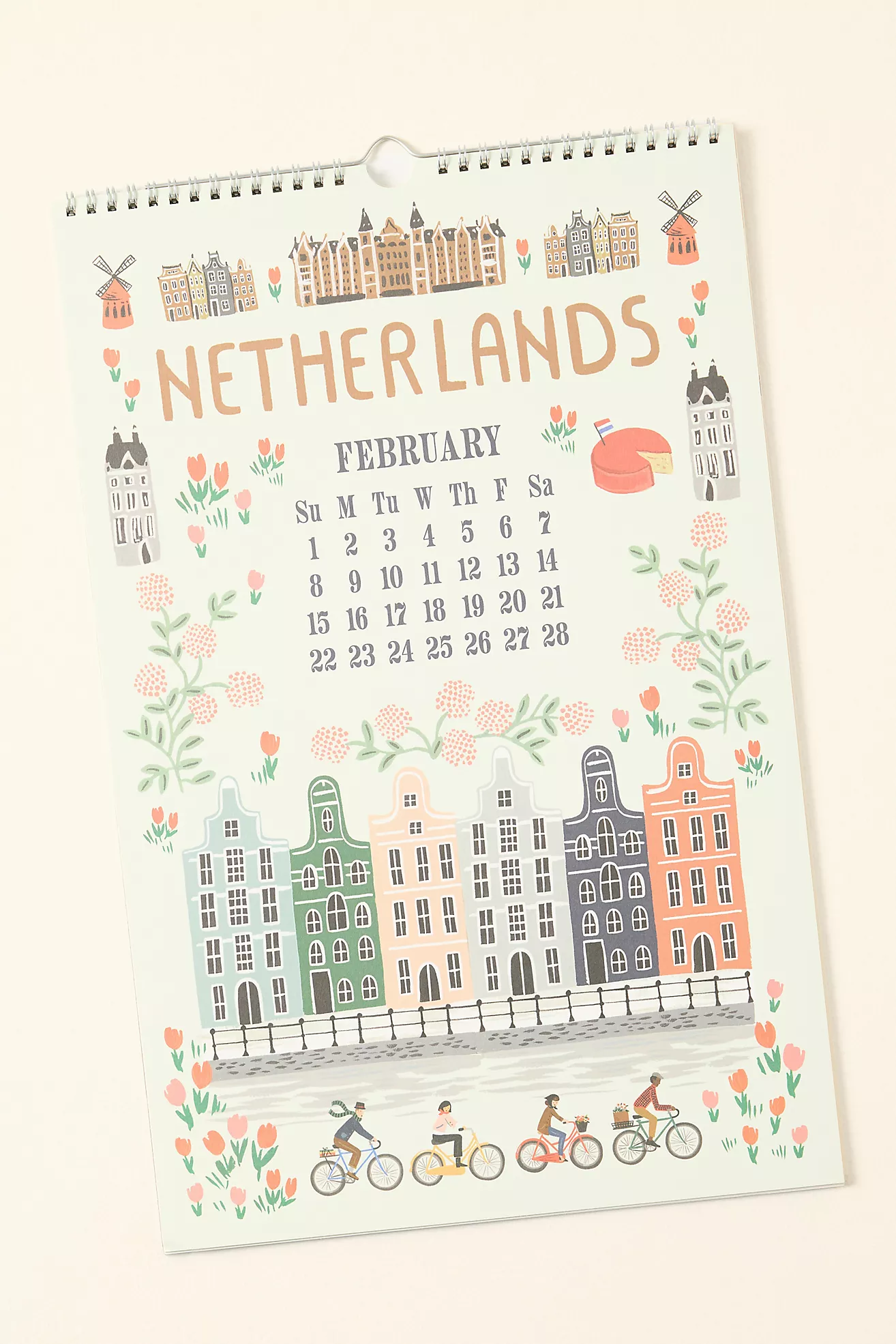 Rifle Paper Co. 2026 World Travel Wall Calendar