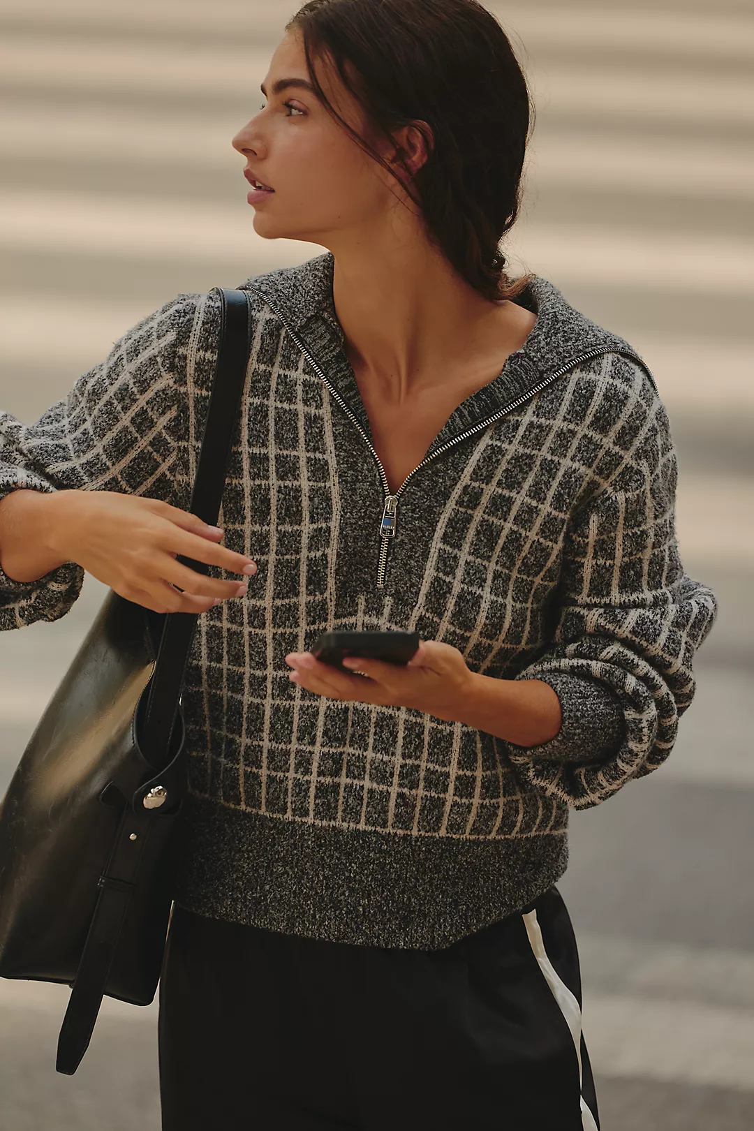 Varley Furley Half-Zip Sweater