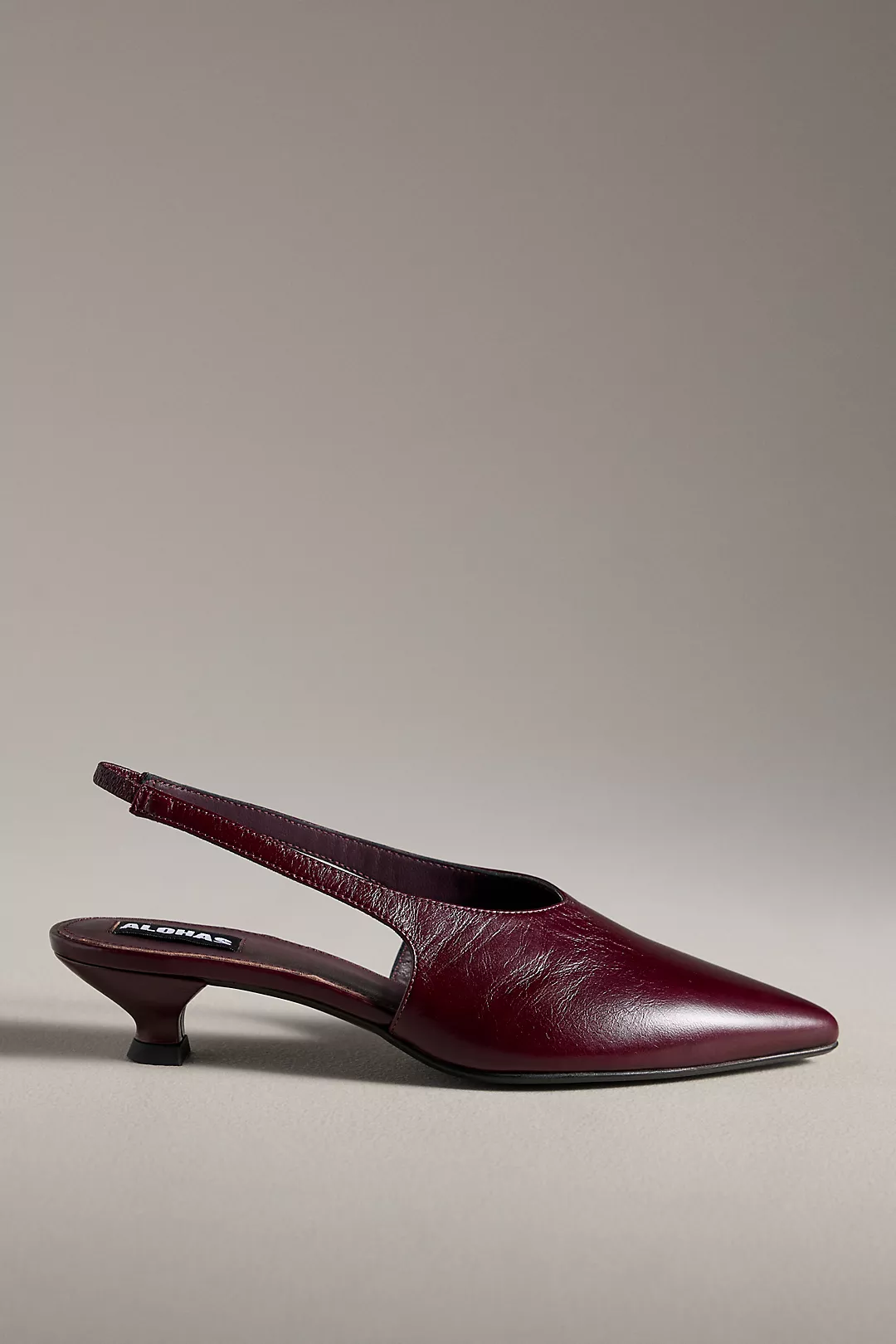 ALOHAS Eros Slingback Kitten Keels