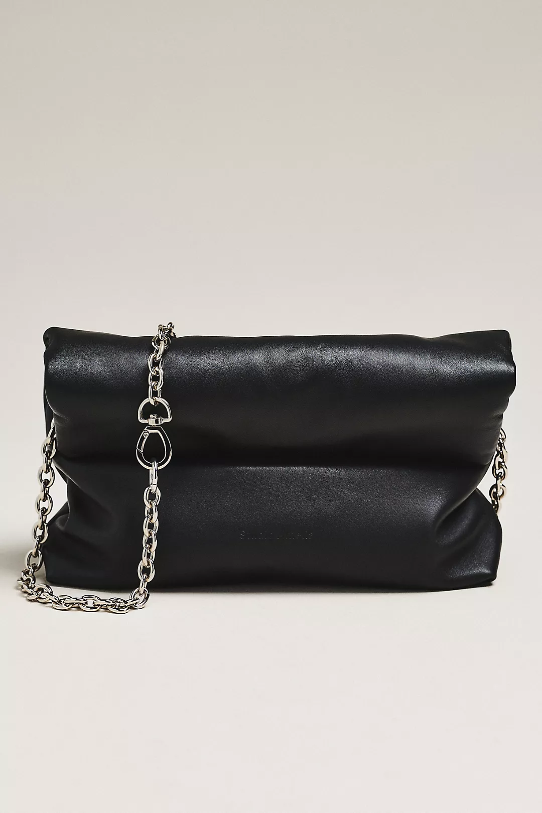 Studio Amelia Leather Cloud Clutch