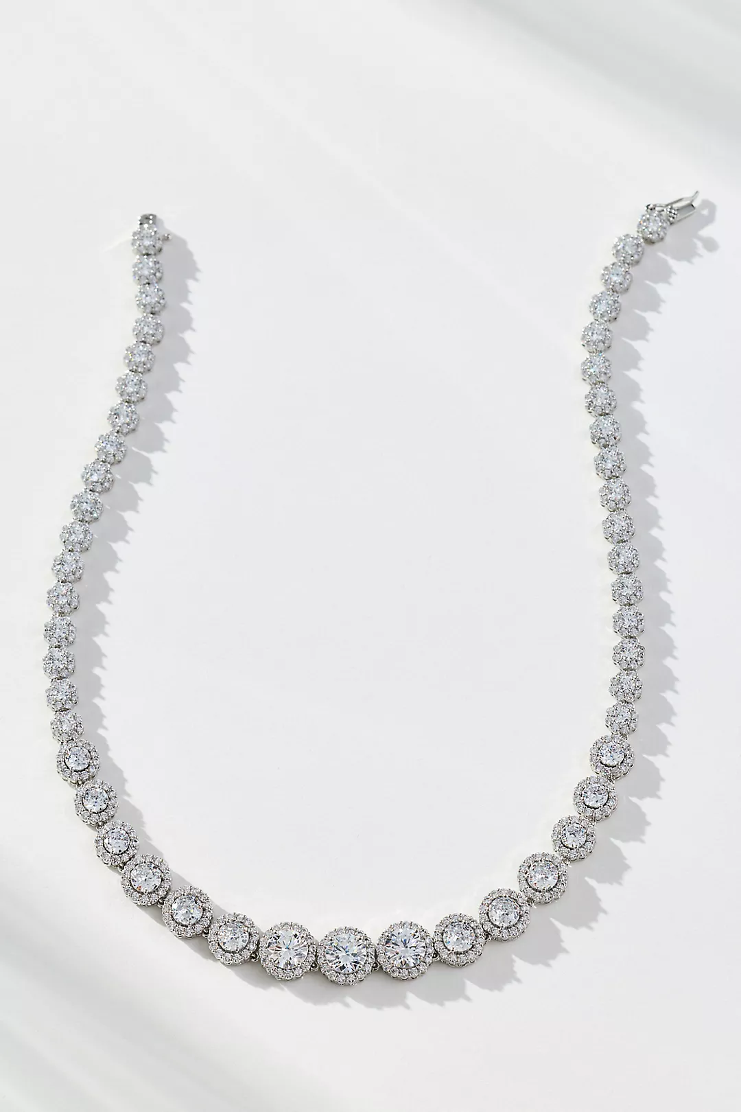 Glam Tennis Necklace