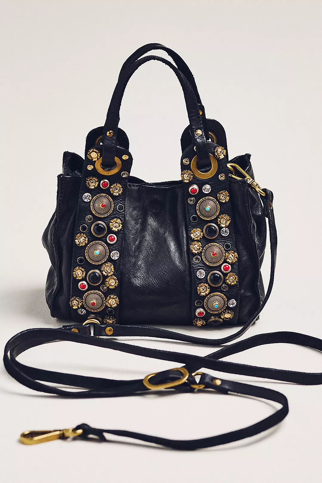 Campomaggi Dafne Studded Crossbody Bag