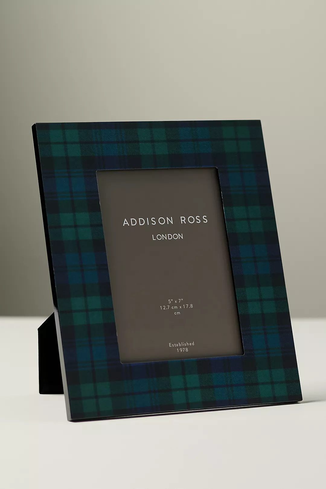 Addison Ross Tartan Lacquer Picture Frame