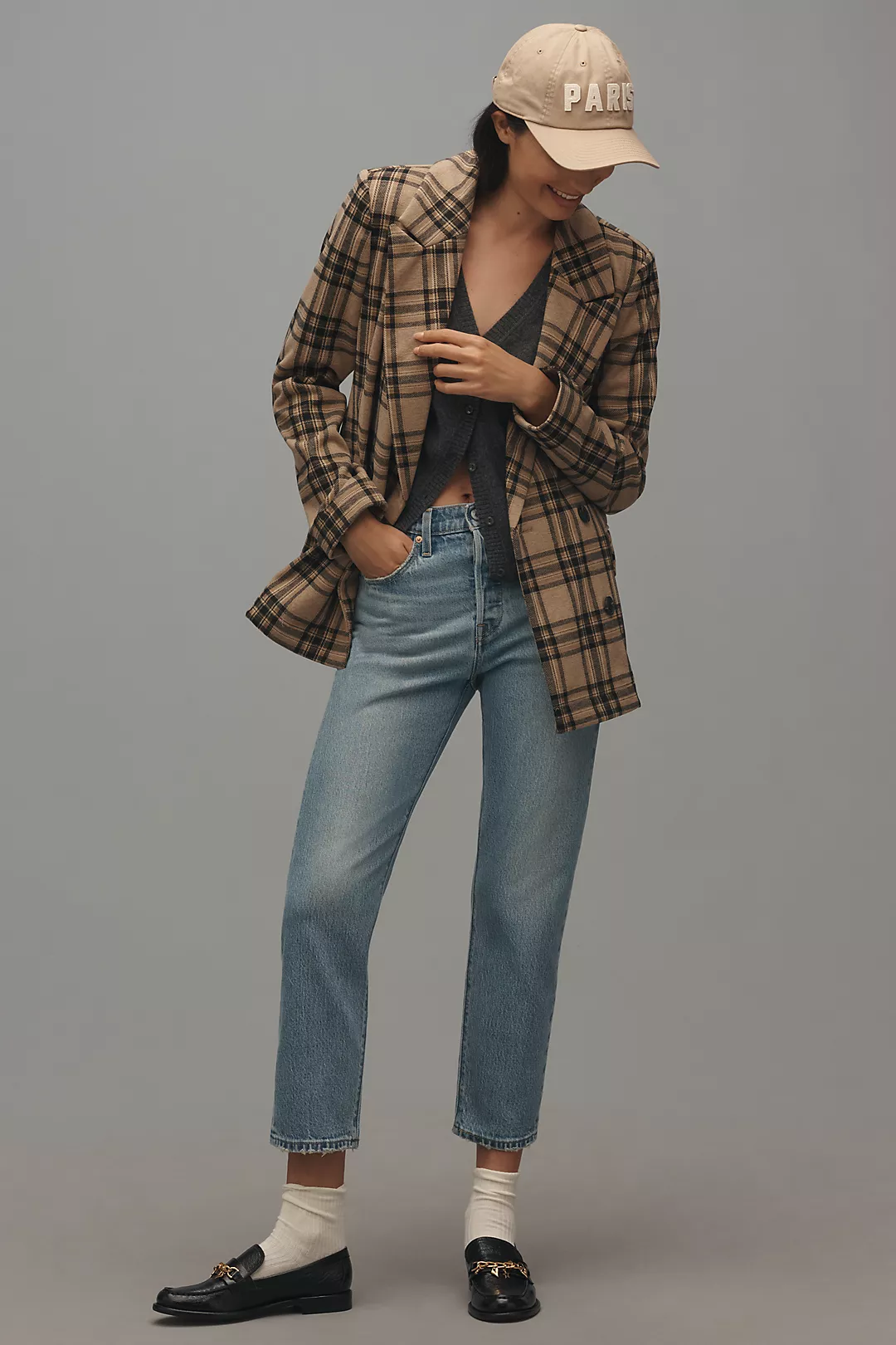 Levi's 501 High-Rise Crop Jeans