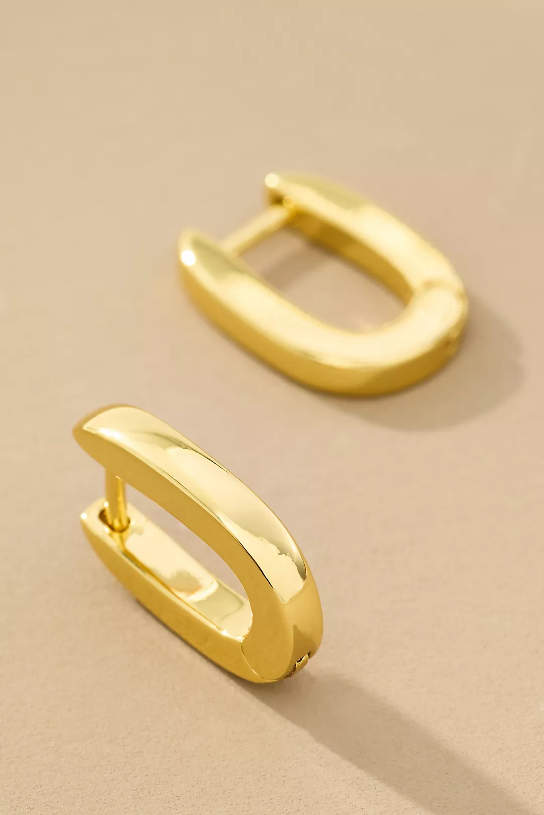 Uncommon James Oval Huggie Hoop Earrings