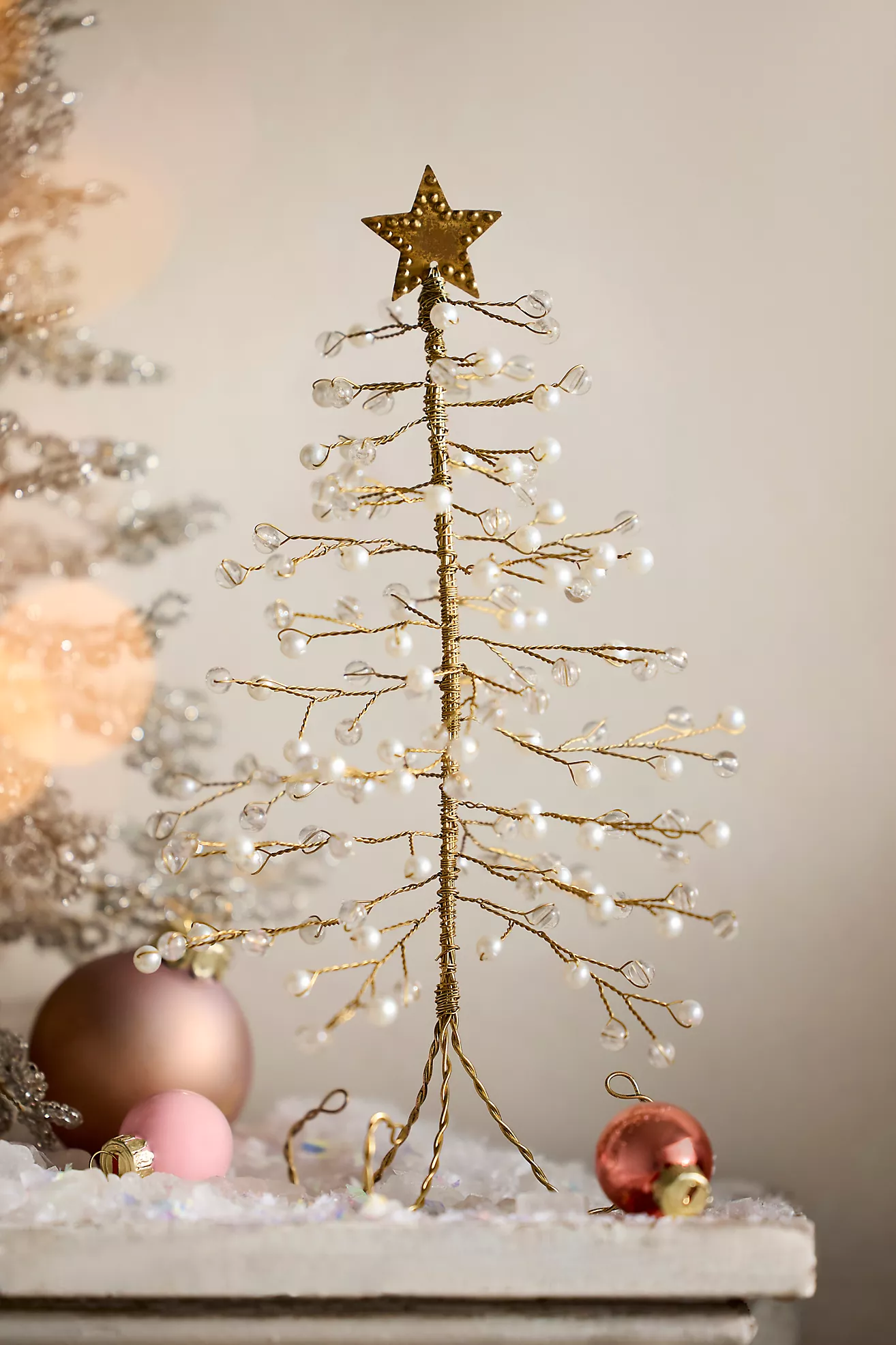 Mini Pearl Beaded Tree