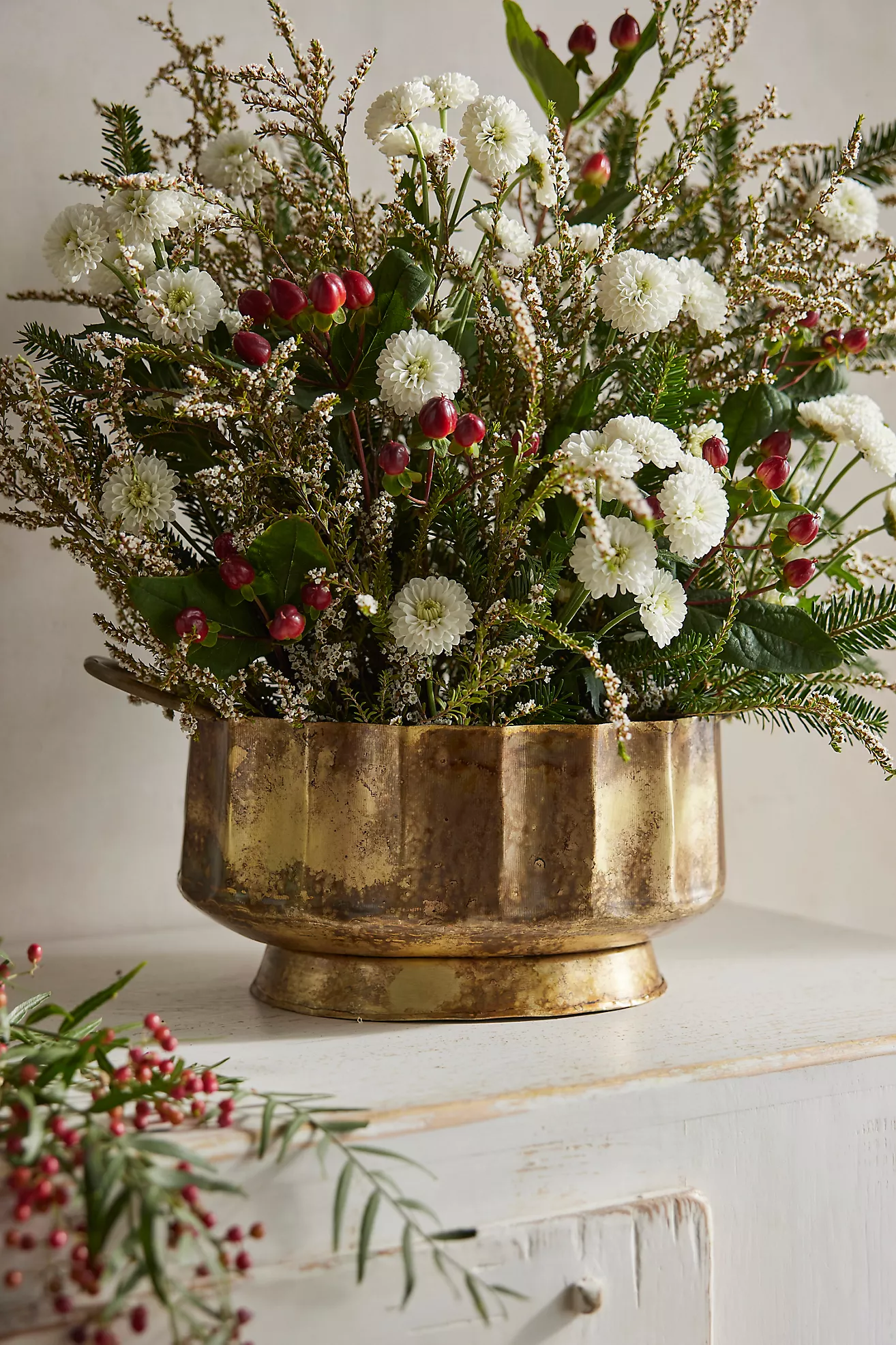 Antiqued Oval Bowls, Set of 3