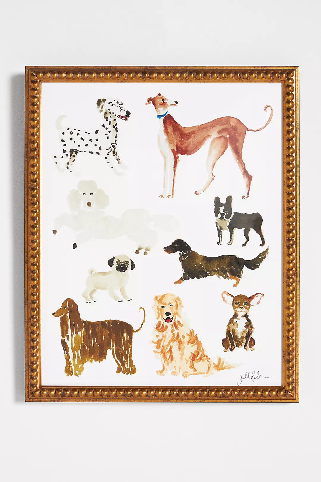 Dog Collage Wall Art