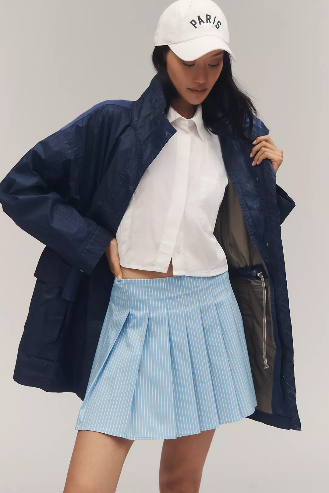 Pilcro Waxed Cotton Utility Jacket