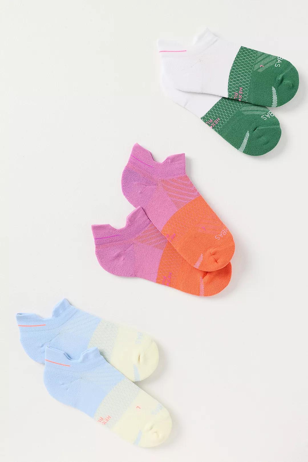 Bombas Running Ankle Socks, Set of 3