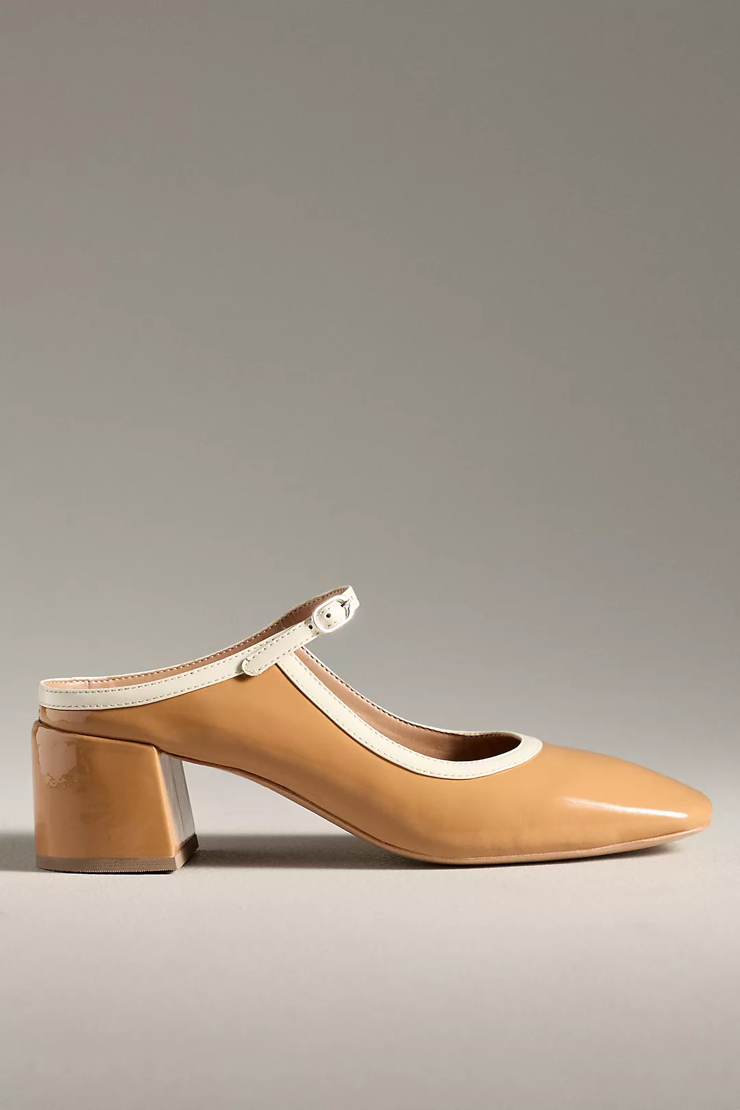 Maeve Block-Heel Mary Jane Mules