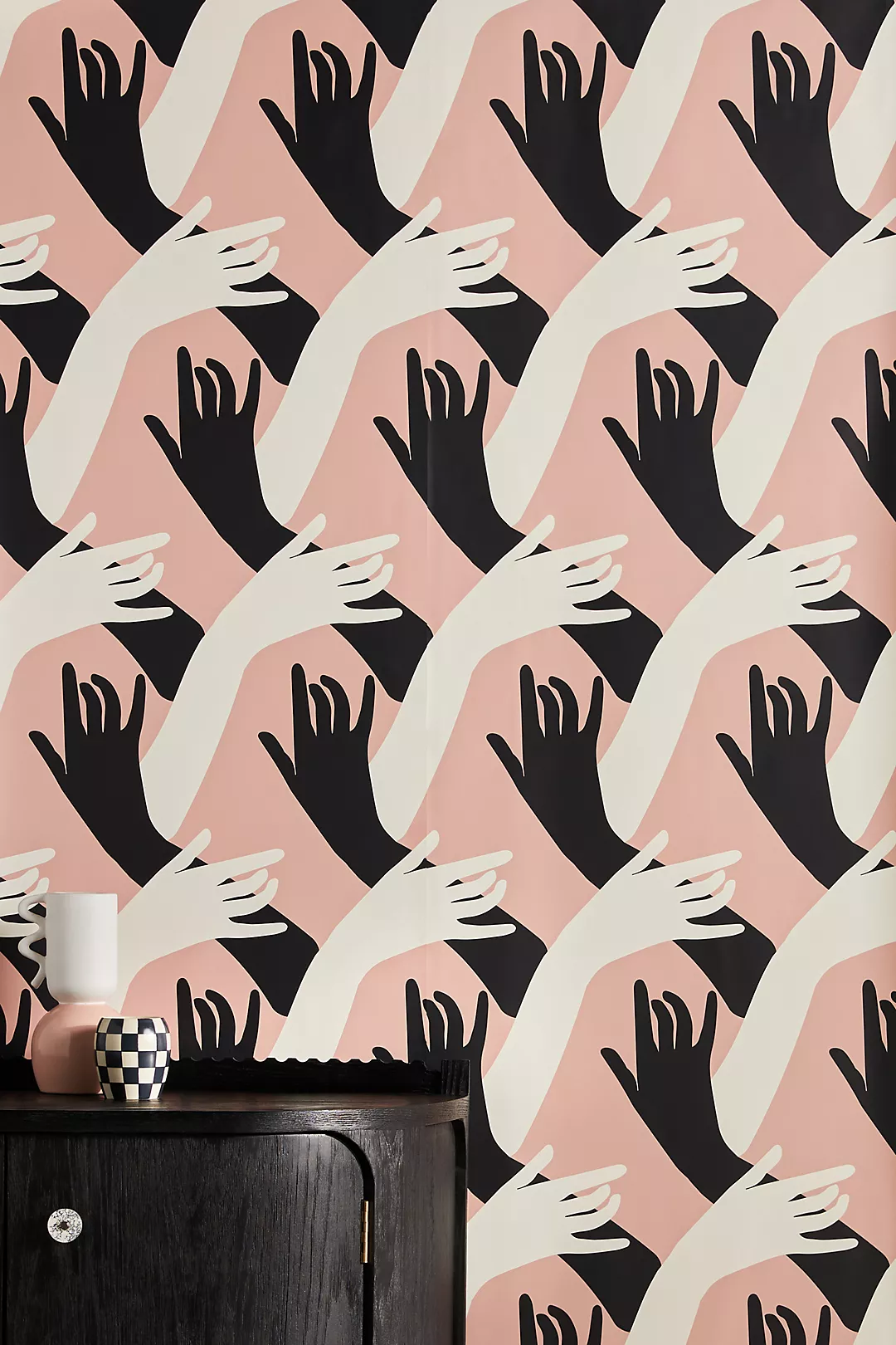 Mitchell Black Connect Modern Wallpaper