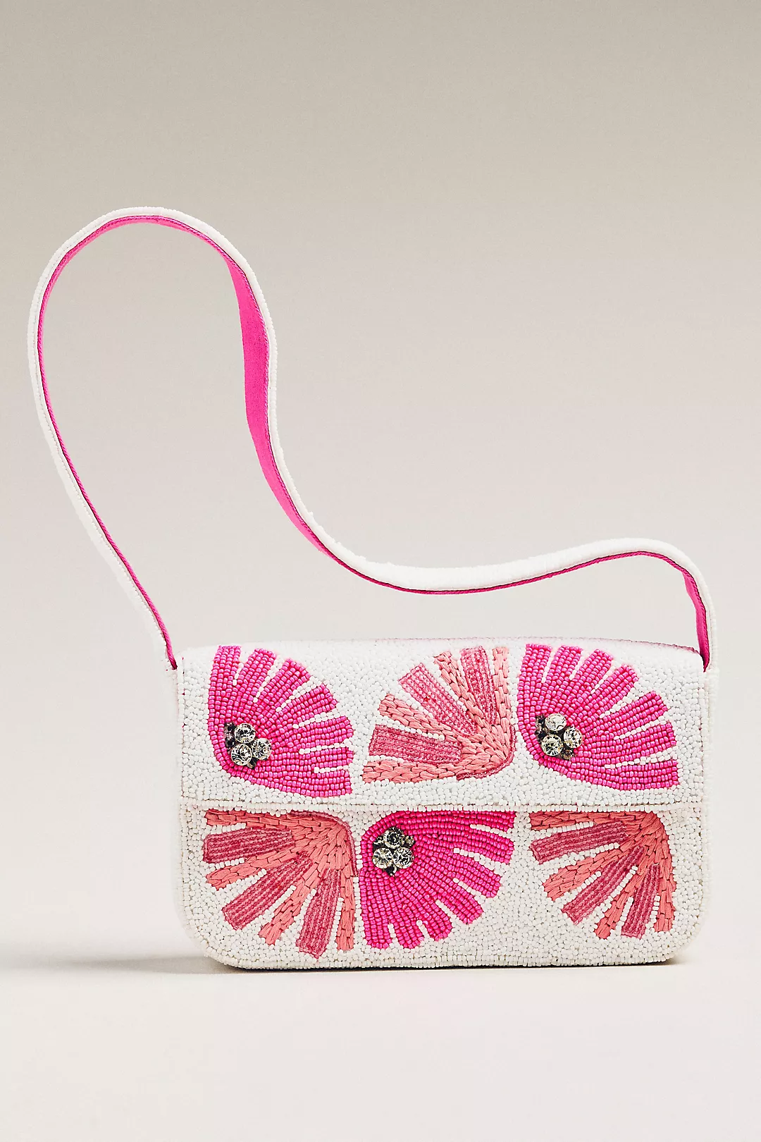 The Fiona Beaded Bag: Floral Edition