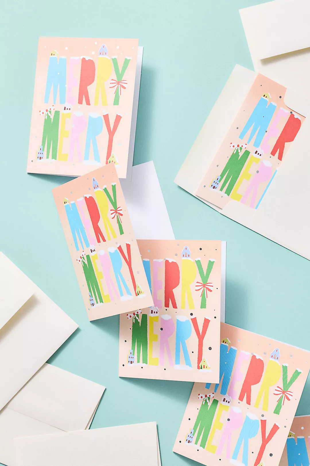 Carolyn Suzuki Merry Village Boxed Card Set