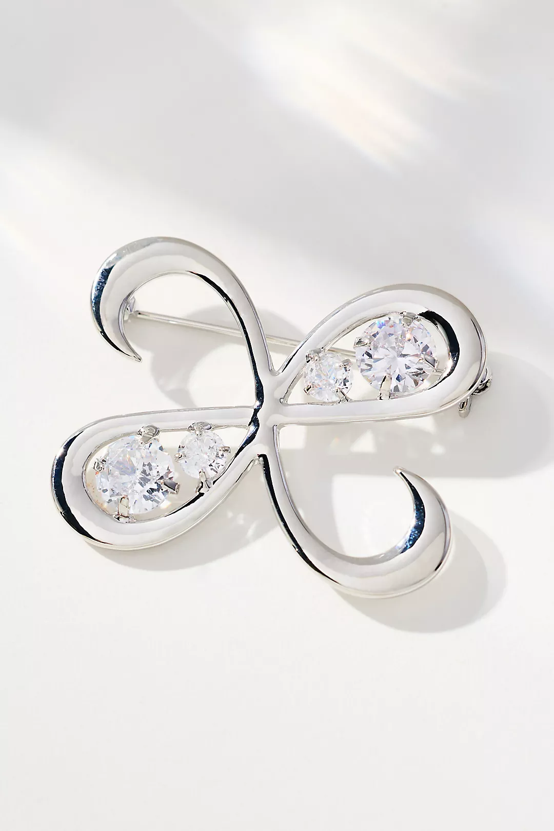 Maeve Inset Crystal Brooch