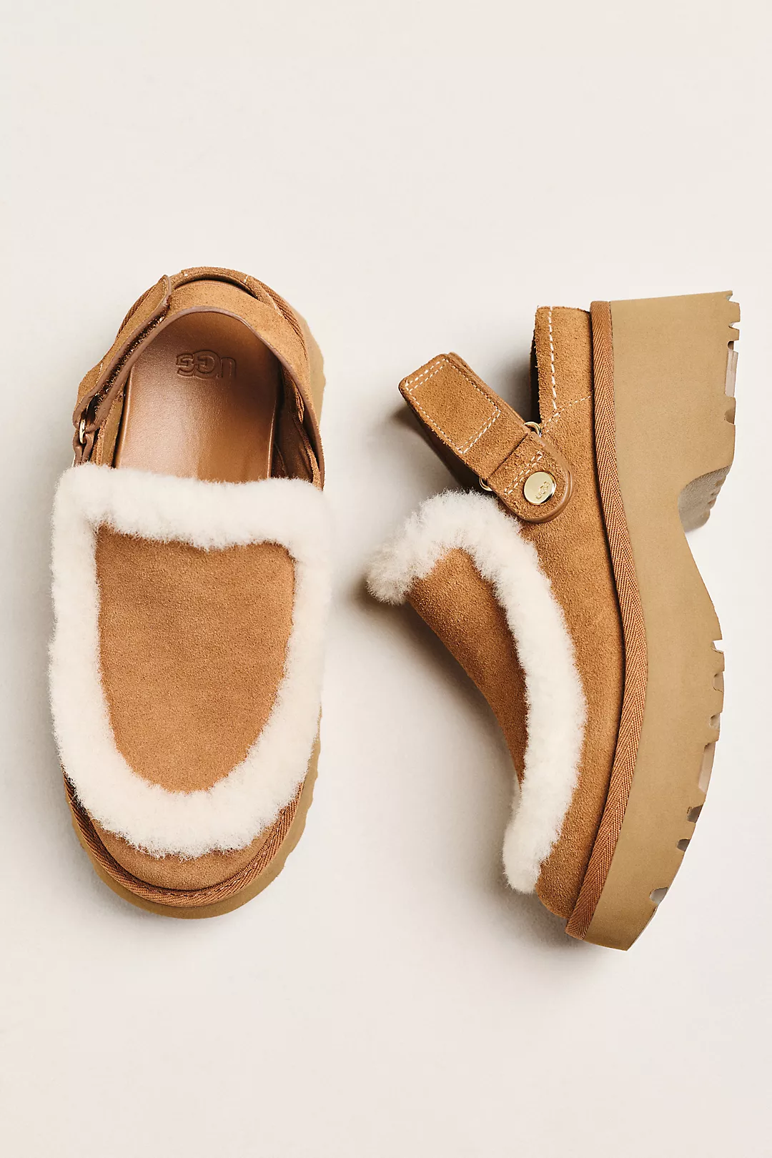 UGG Esme Suede Slingback Clogs
