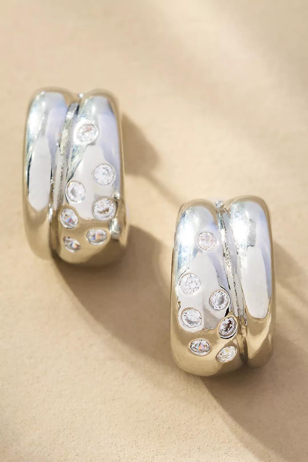 Mini Double Huggie Hoop Earrings