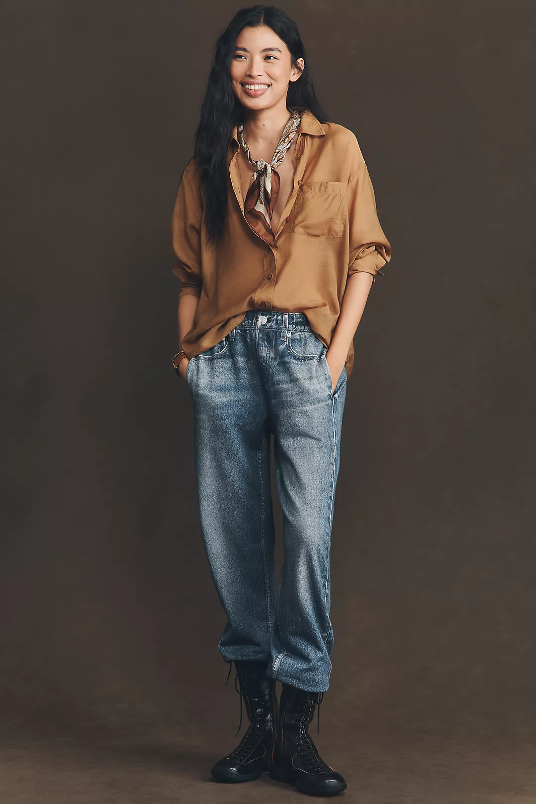 rag & bone Miramar Mid-Rise Jogger Jeans