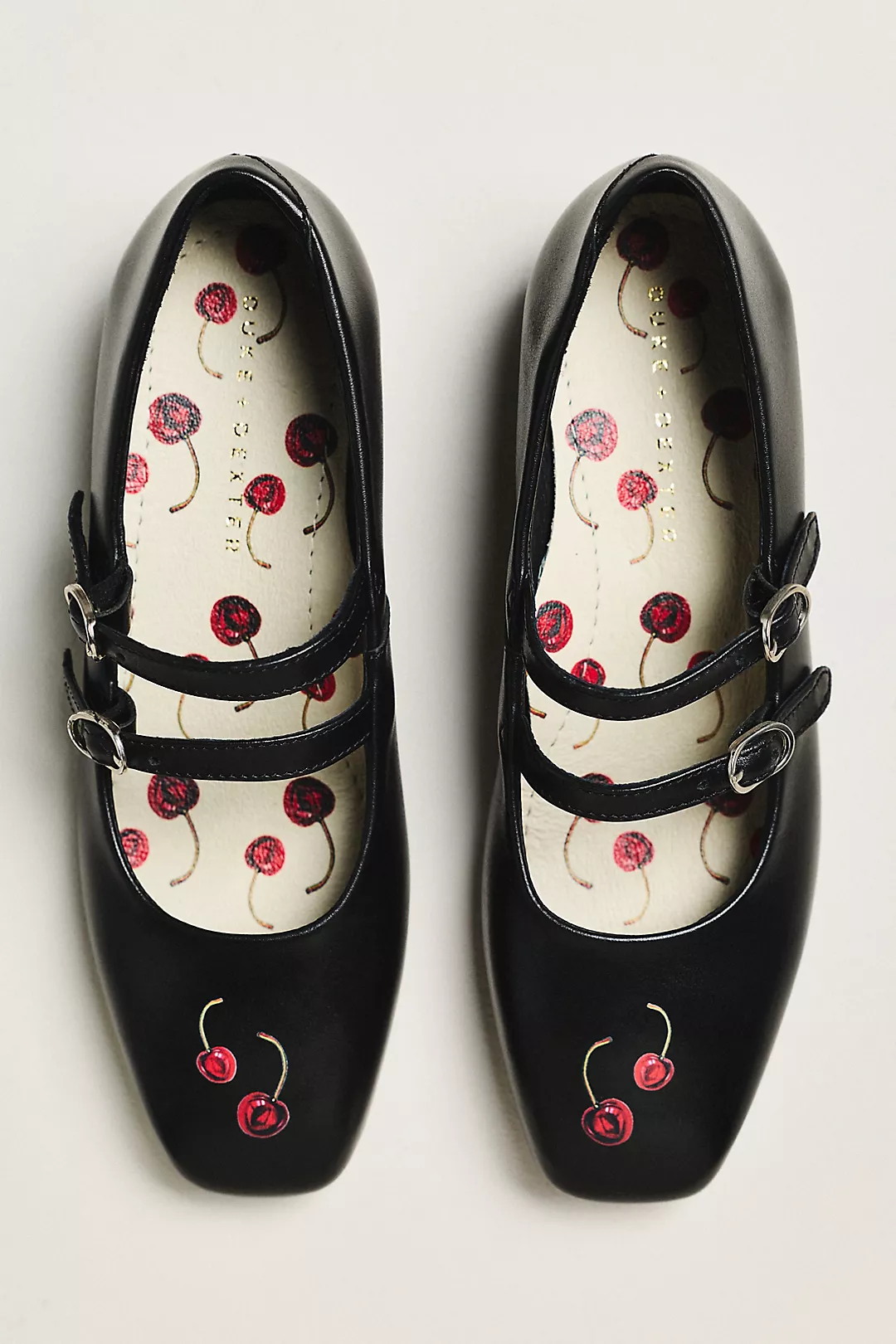 Duke + Dexter Icon Double-Strap Mary Janes