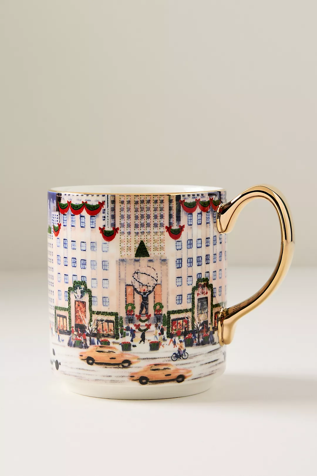 Holiday in the City Stoneware Mug