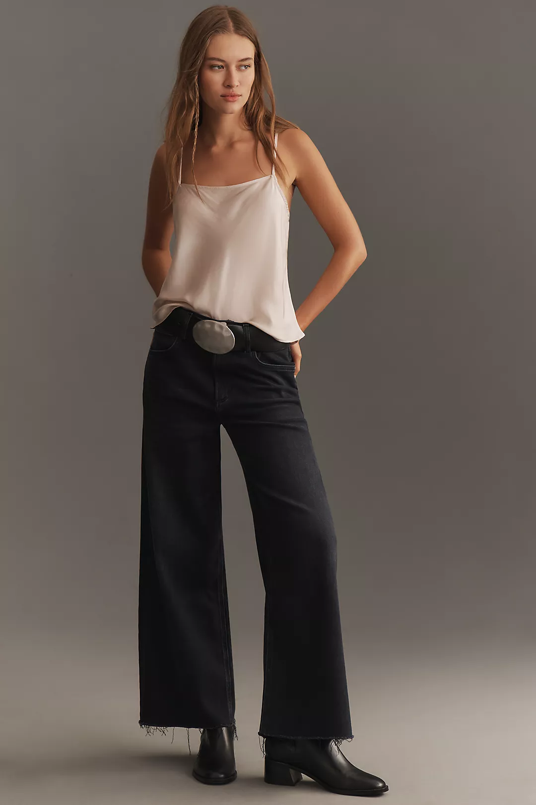 Citizens of Humanity Lyra High-Rise Wide-Leg Crop Jeans