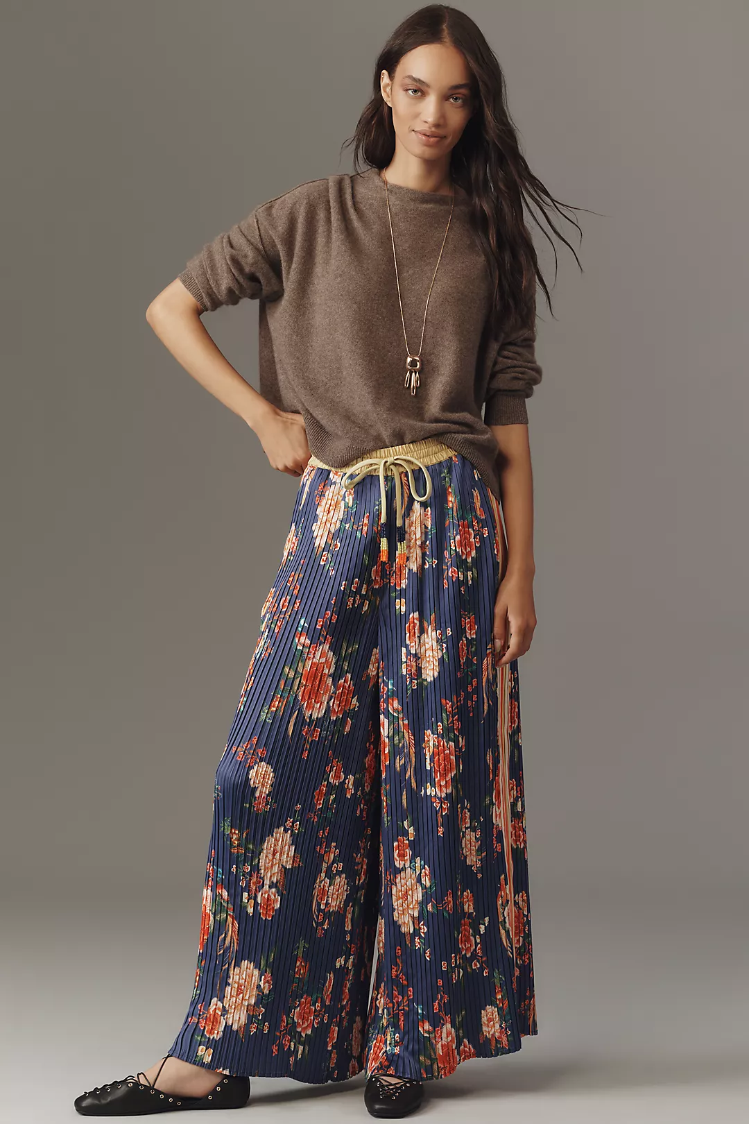 Farm Rio x Anthropologie Floral Track Pants