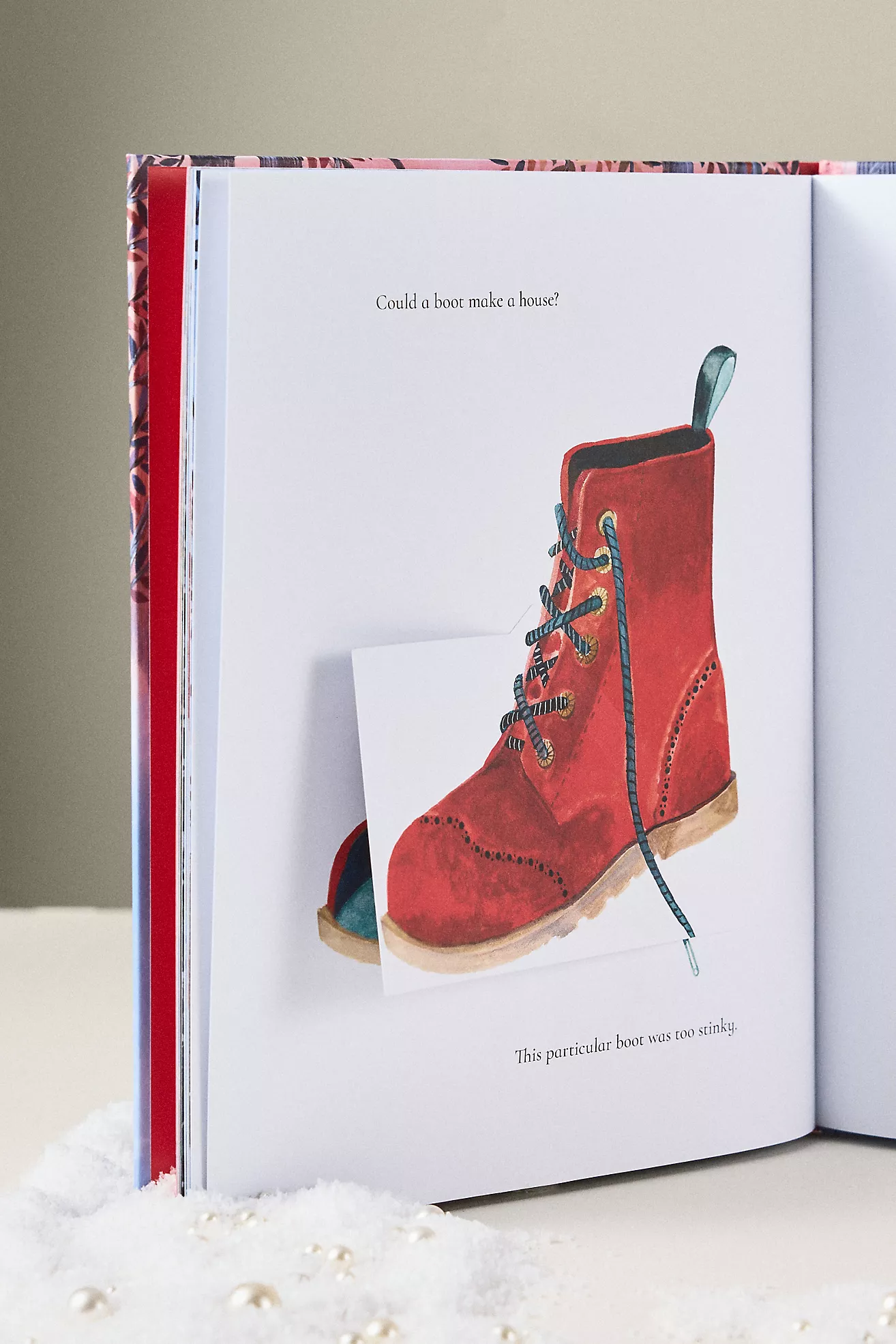 The House with the Little Red Door Hardcover Book