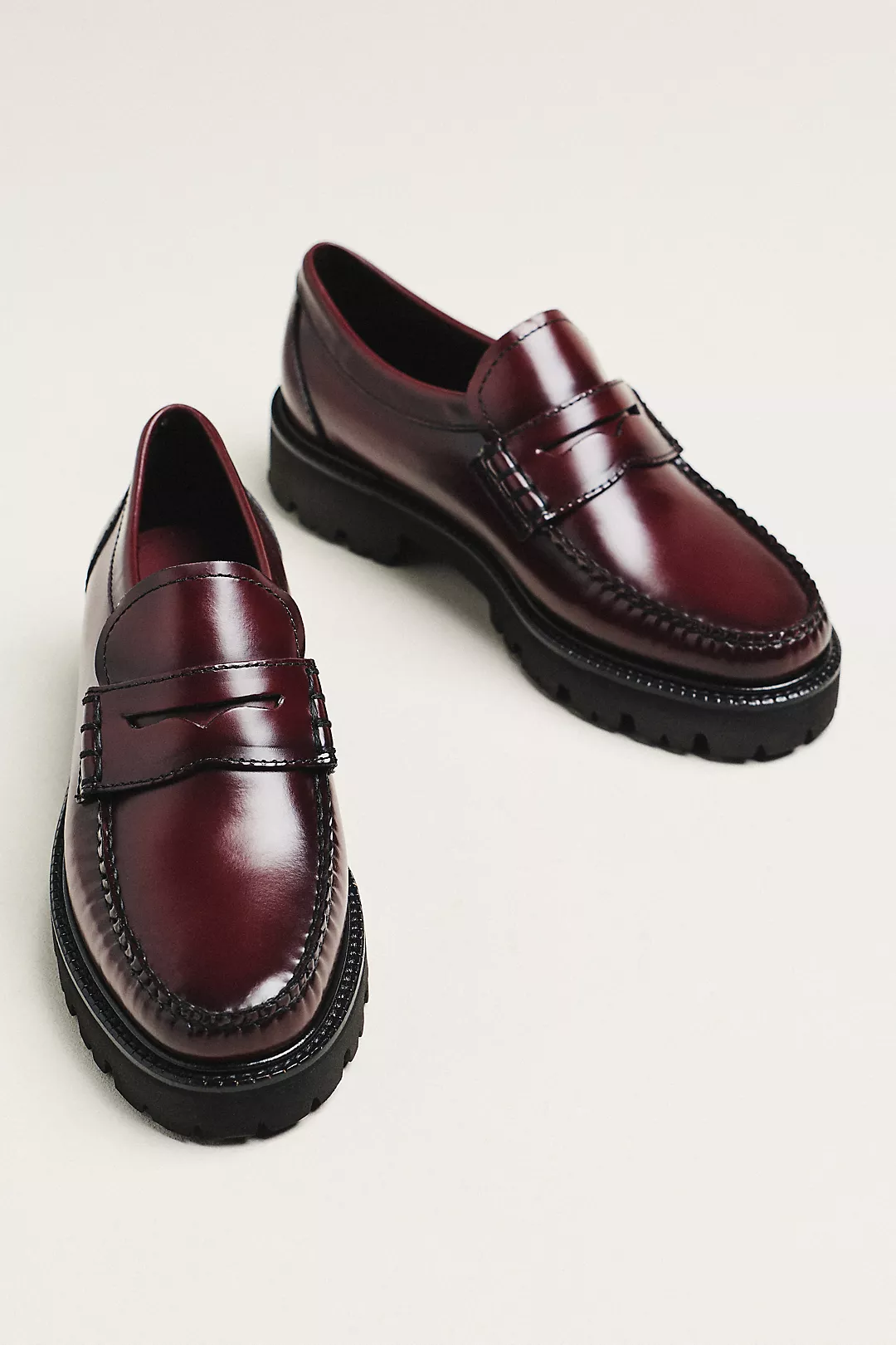 G.H.BASS Grace Super Lug Loafers