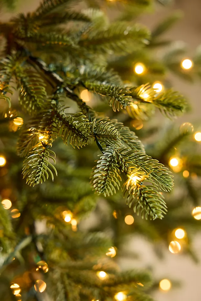 Faux Pre-Lit Alpine Fir