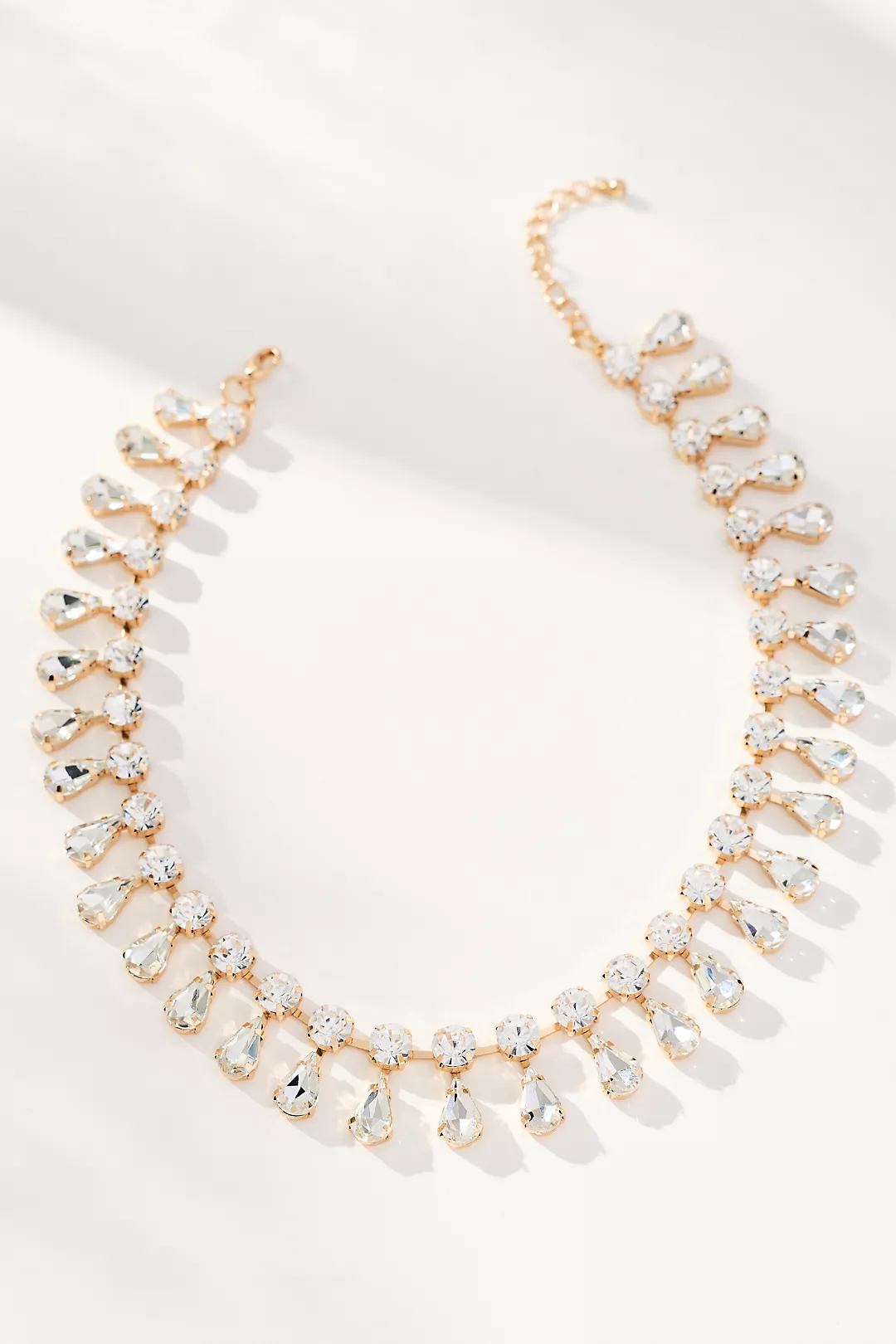 Glam Crystal Collar Necklace