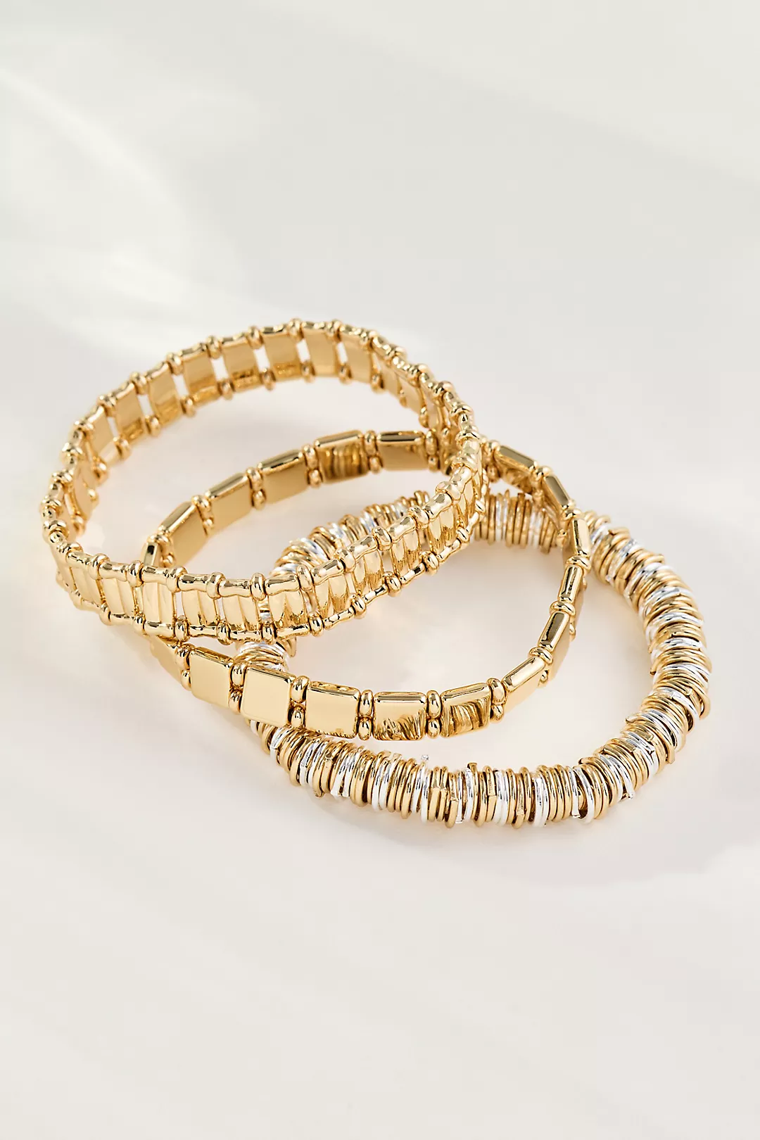 Assorted Stretch Bracelets, Set of 3