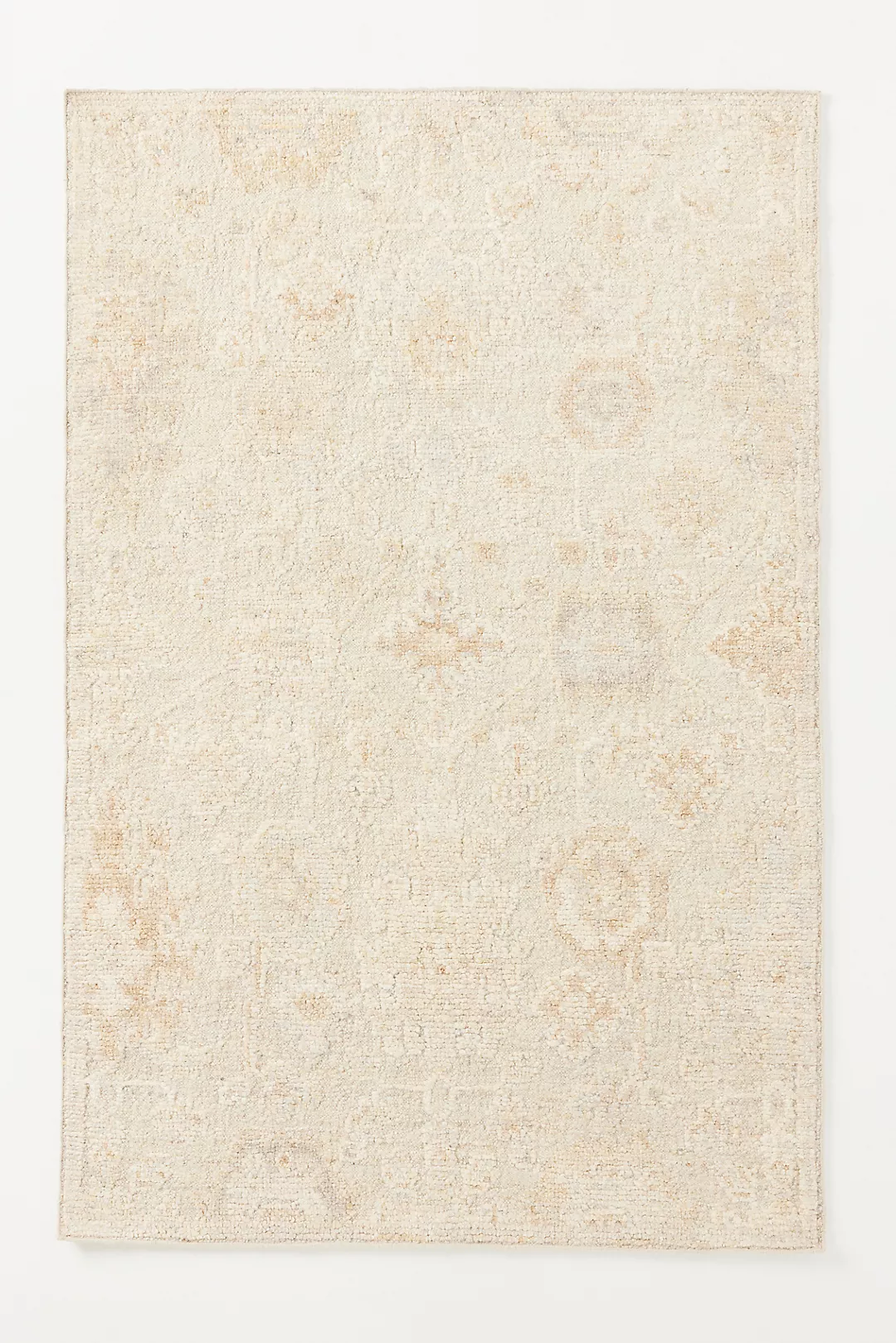 Hand-Knotted Wool Loper Rug