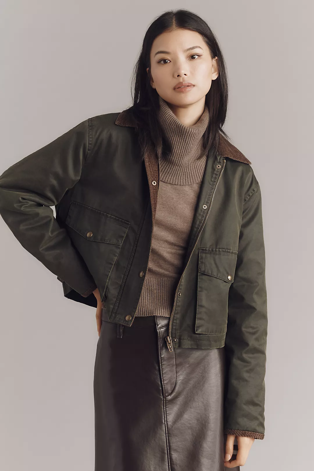 BLANKNYC Catching a Break Utility Jacket