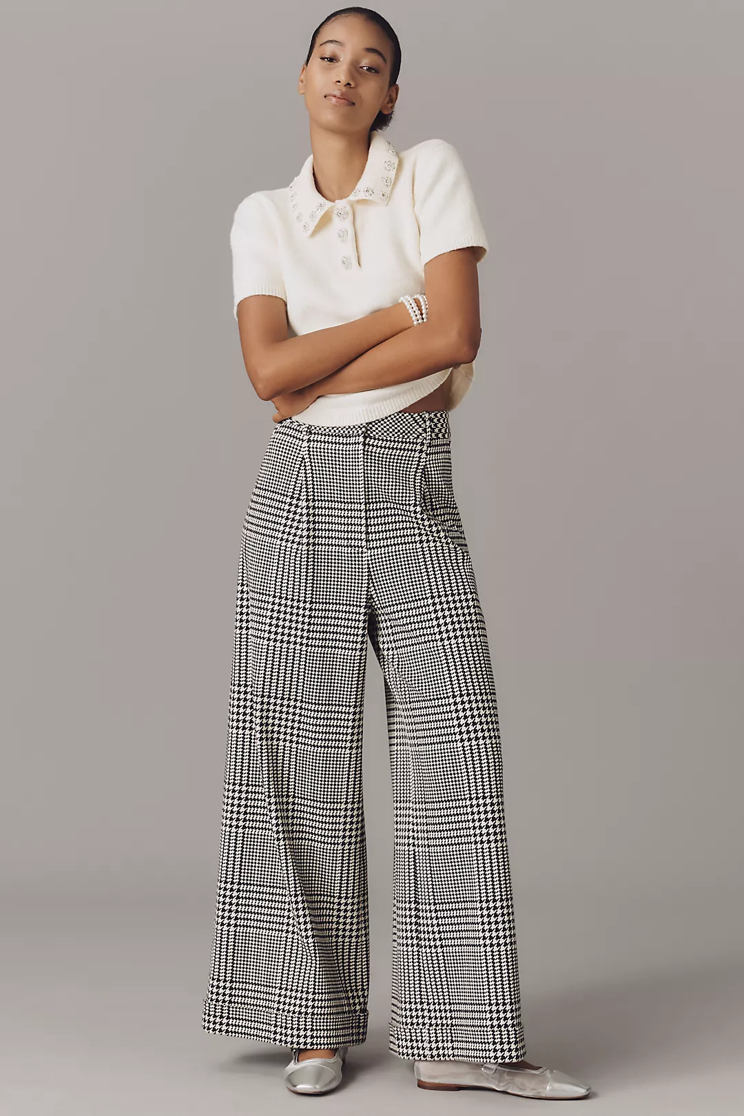 Hope for Flowers by Tracy Reese Cuffed Printed Pants