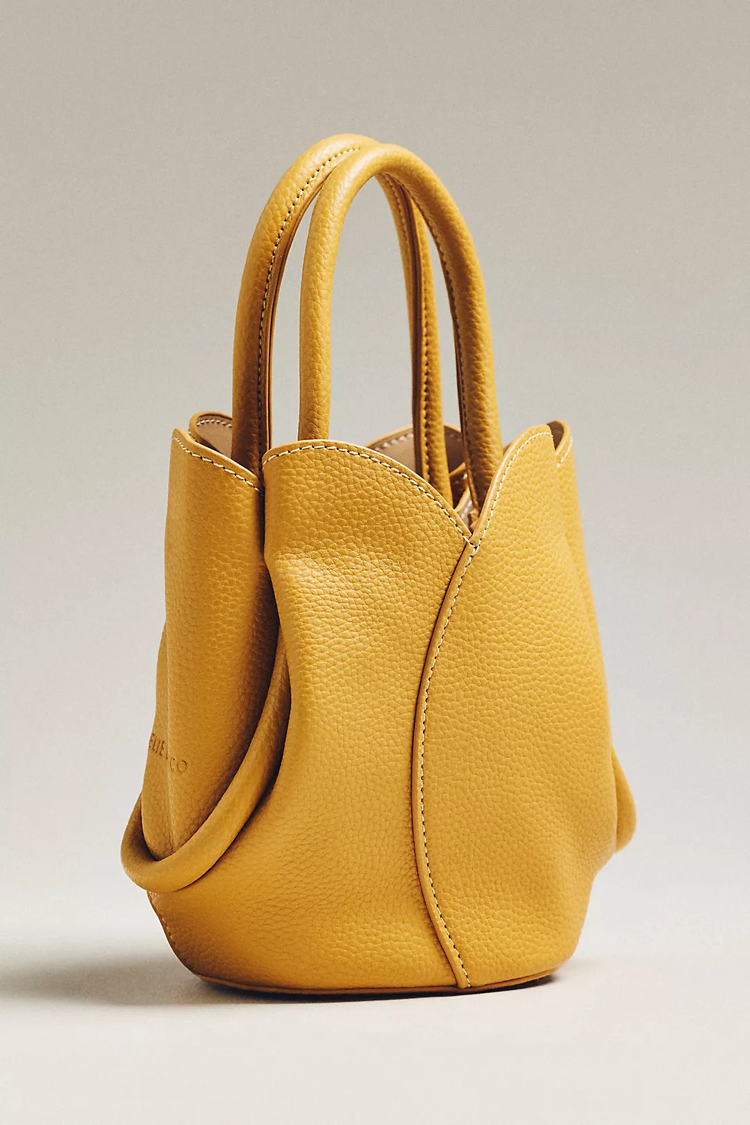 Melie Bianco Tulip Top-Handle Crossbody Mini Tote